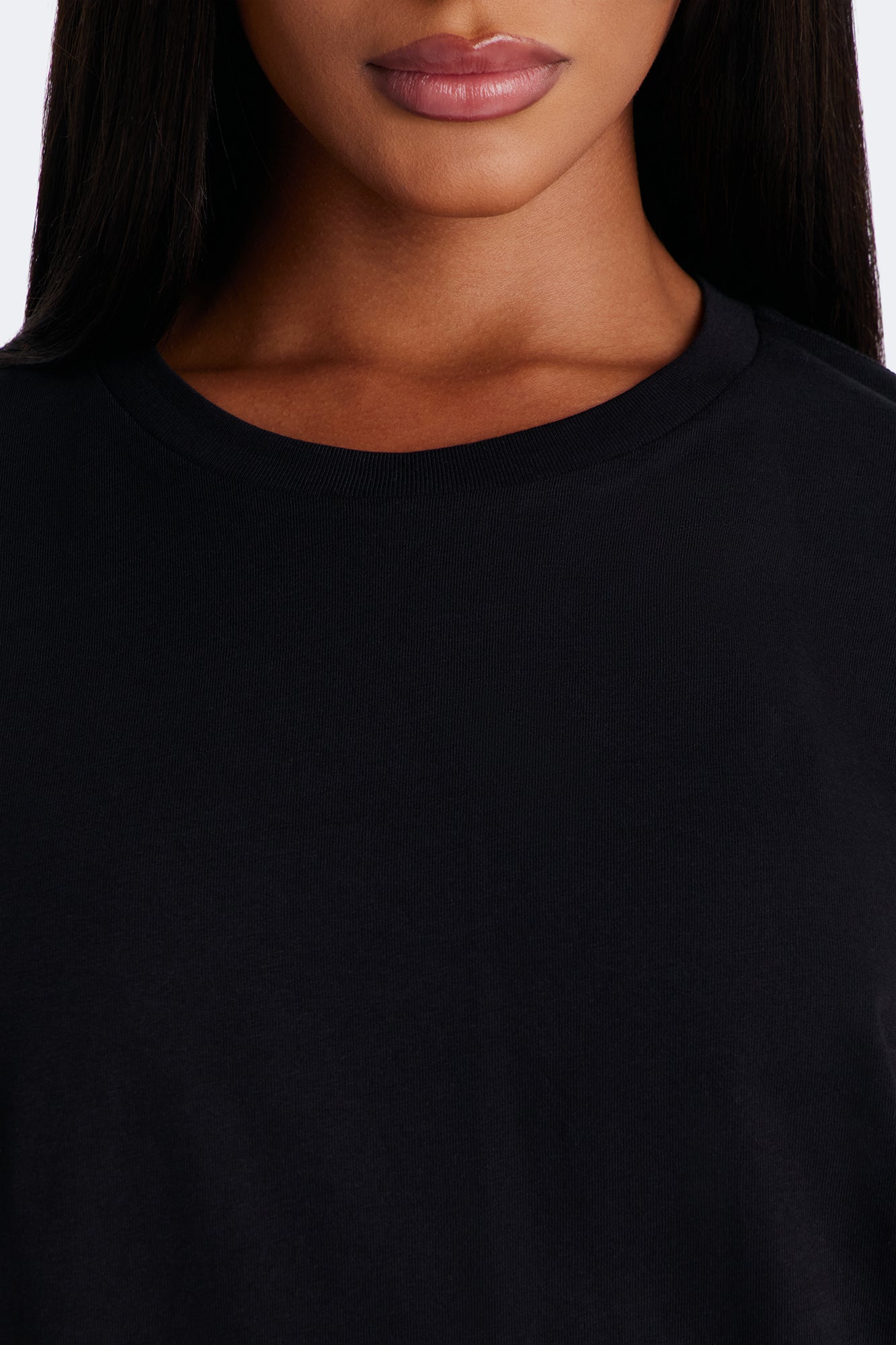Easy Days Oversized T Shirt - Black
