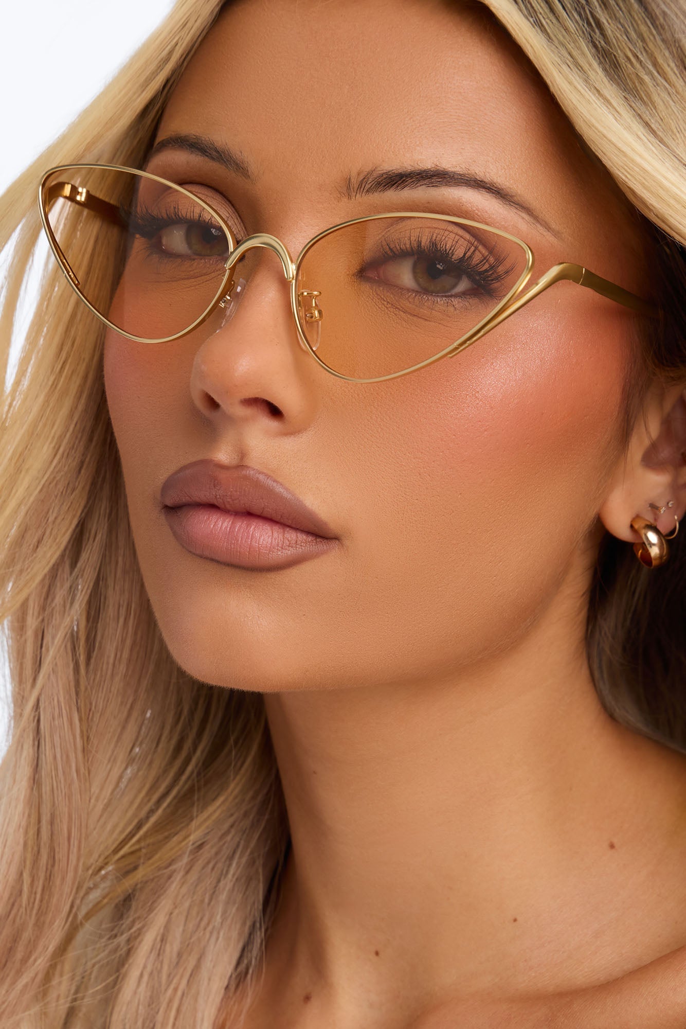 Cafe Dulce Sunglasses - Gold/Brown