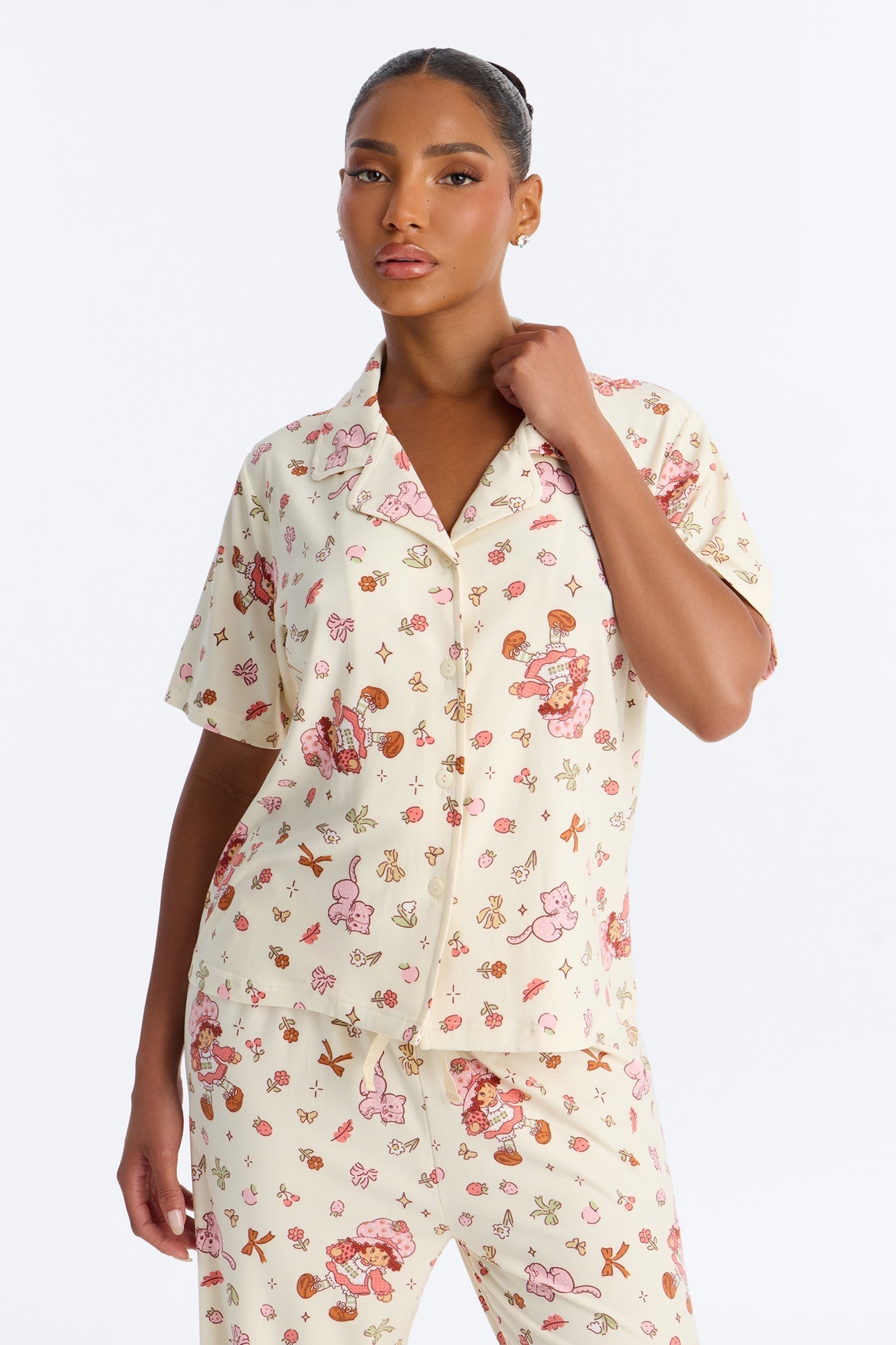 Strawberry Shortcake Iconic PJ Pant Set - Multi Color