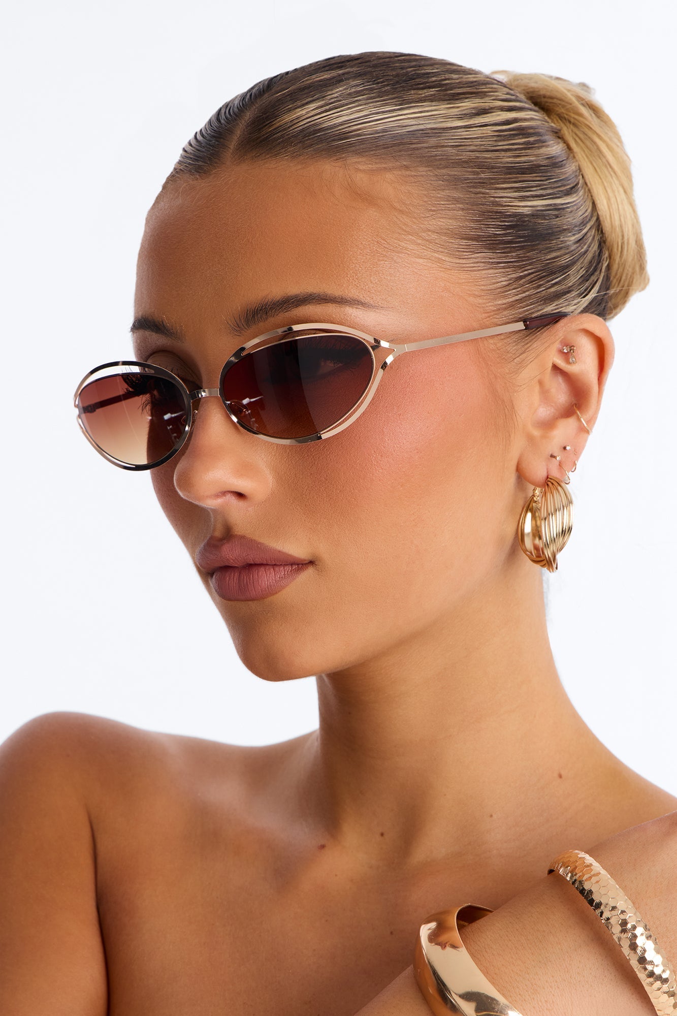 Not Your Average Sunglasses - Brown NEWFASHIONEDGE