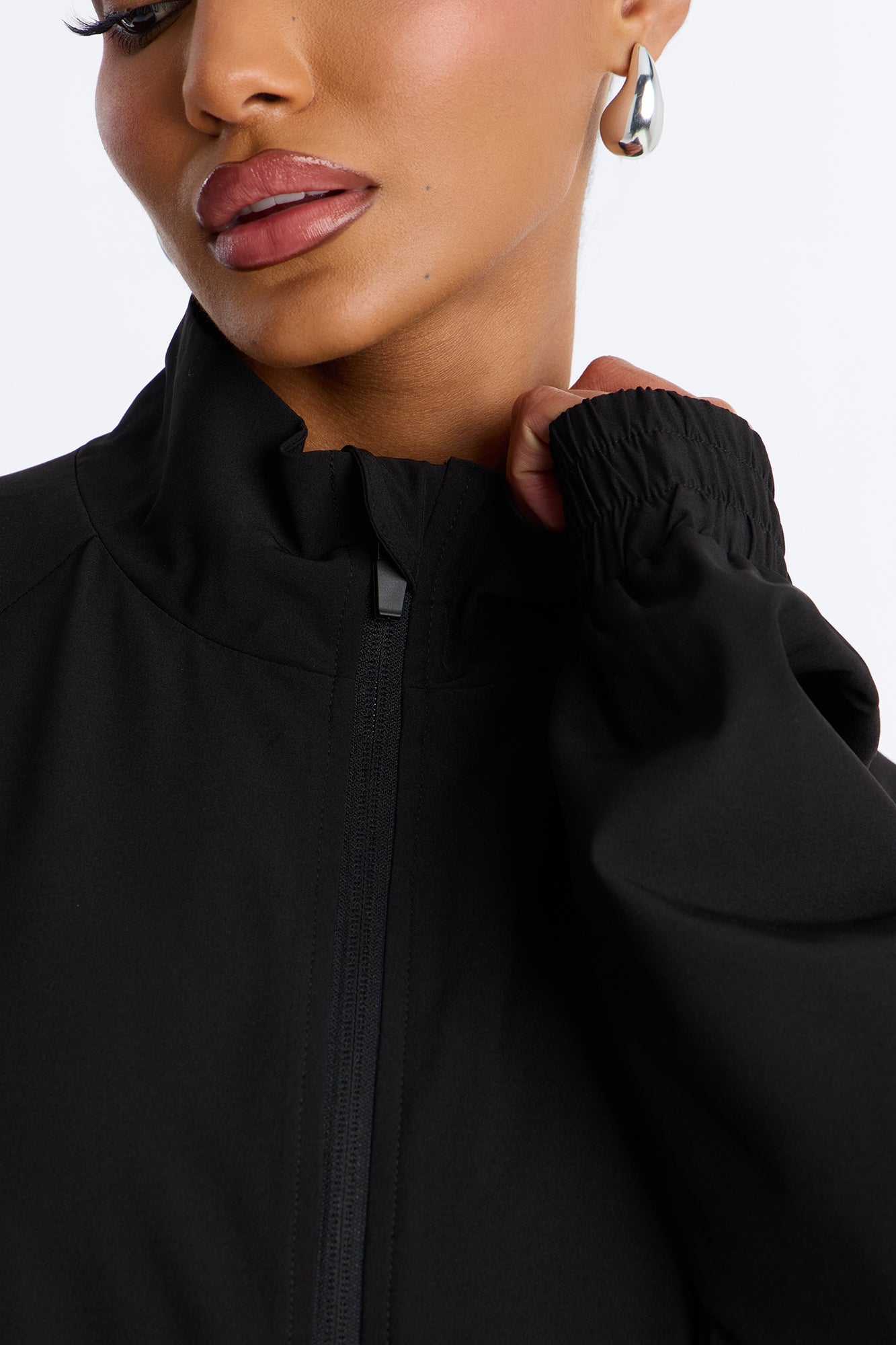 The Early Shift Scrub Jacket - Black