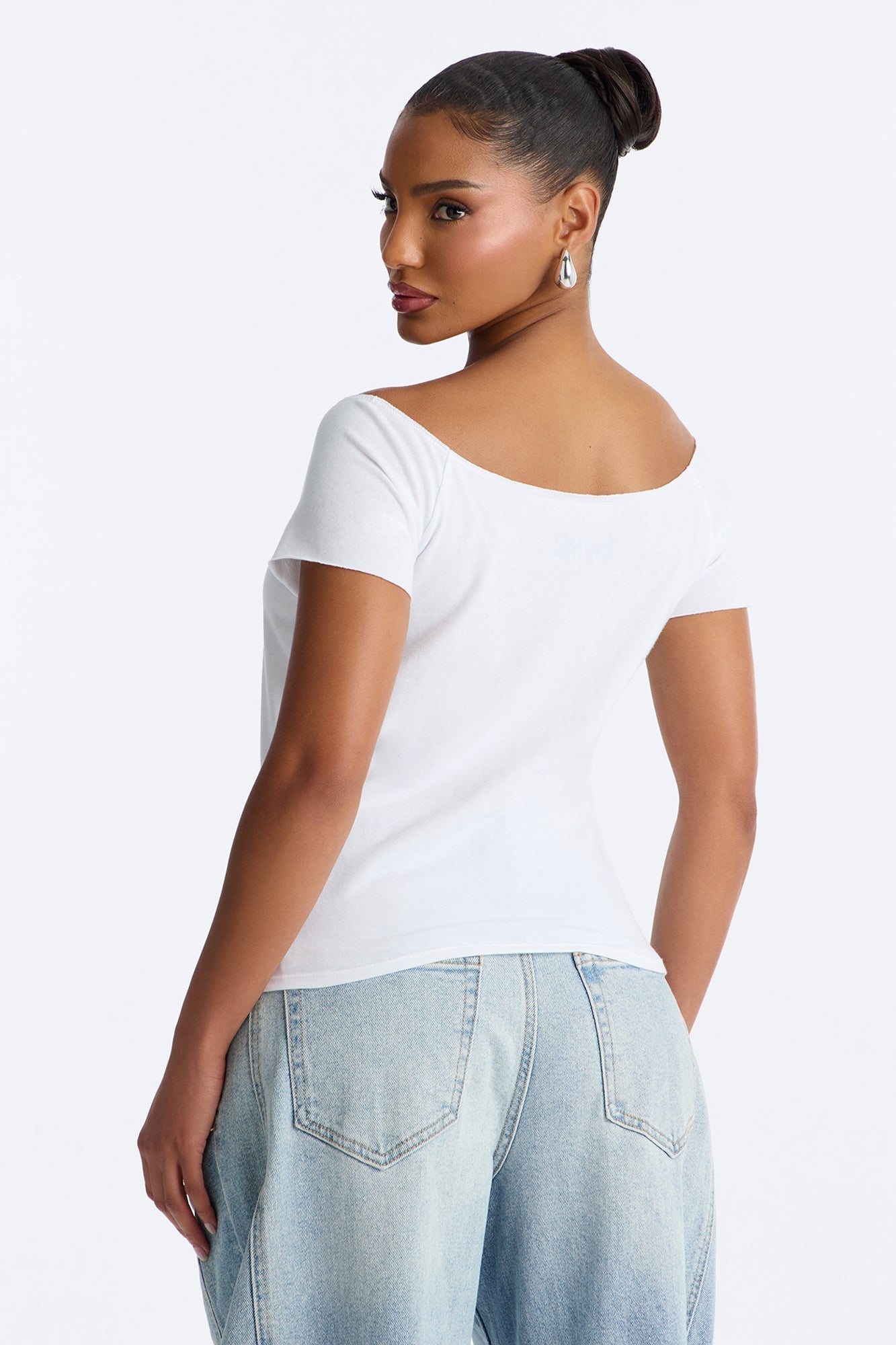 Bratz Cool Girls Off Shoulder Top - White