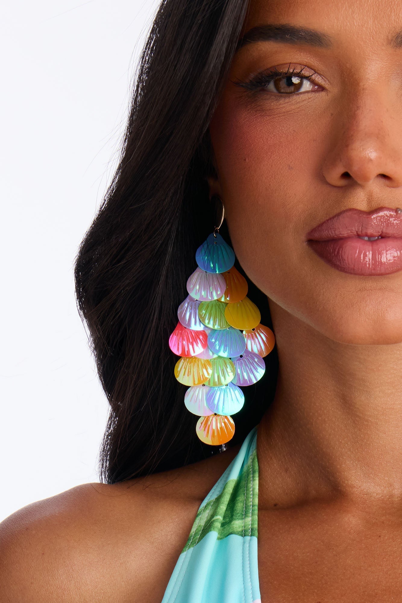 Magic In The Sea Earrings - Multi Color NEWFASHIONEDGE