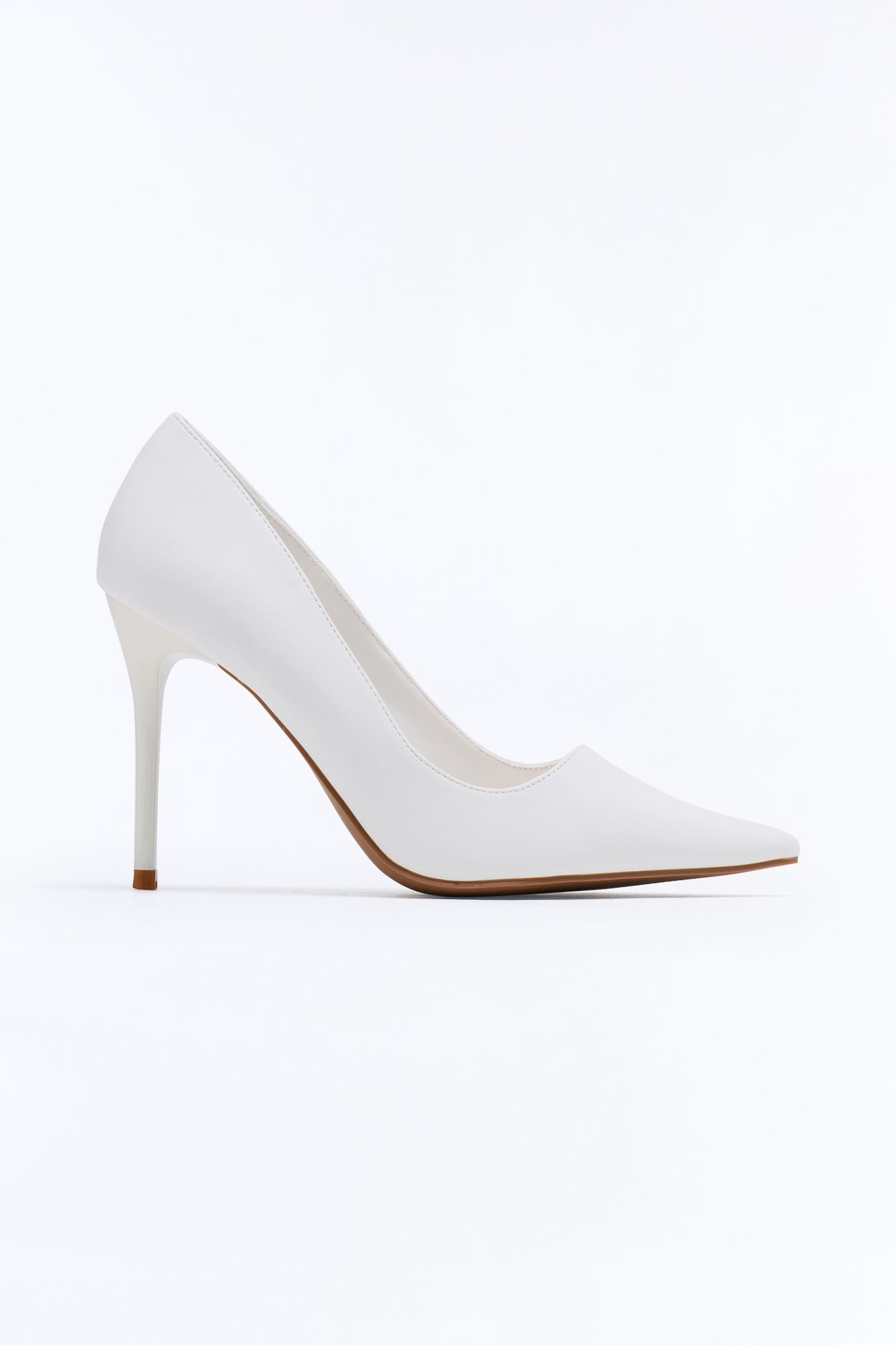 Cassia Stiletto Pumps - White