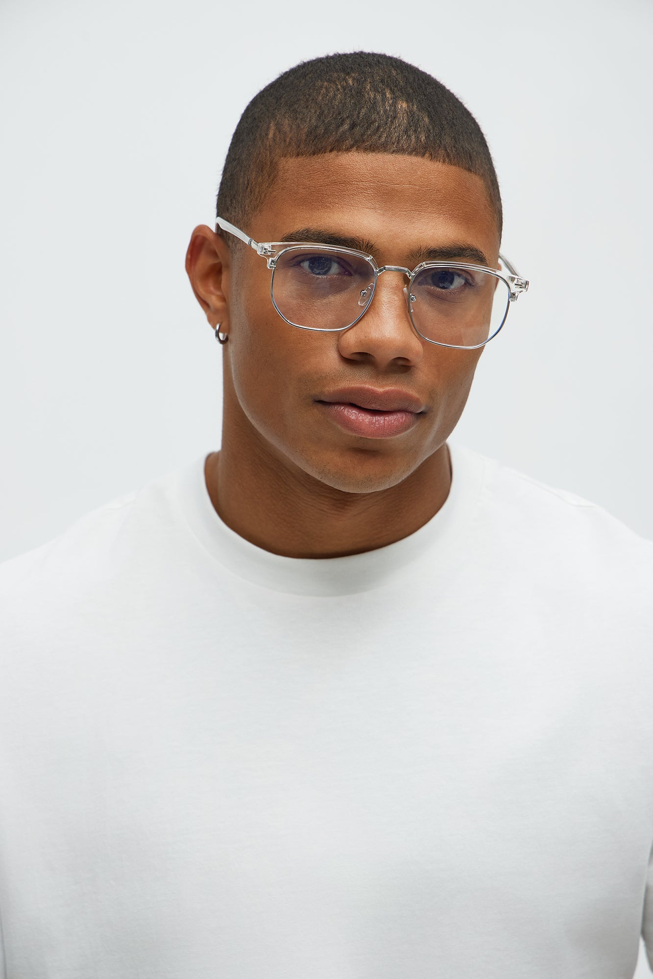 Capella Blue Light Sunglasses - Clear/Silver