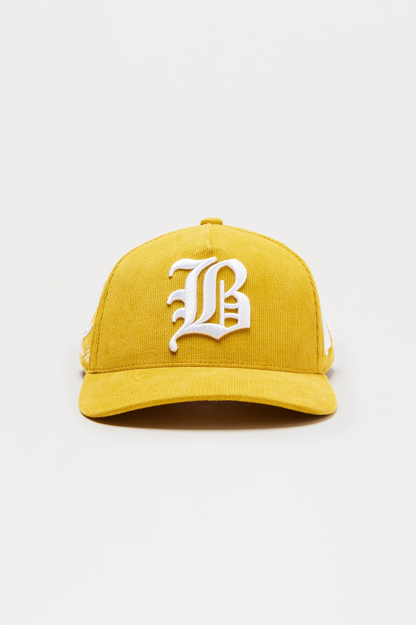 Come Back Corduroy Snapback Hat - Tan