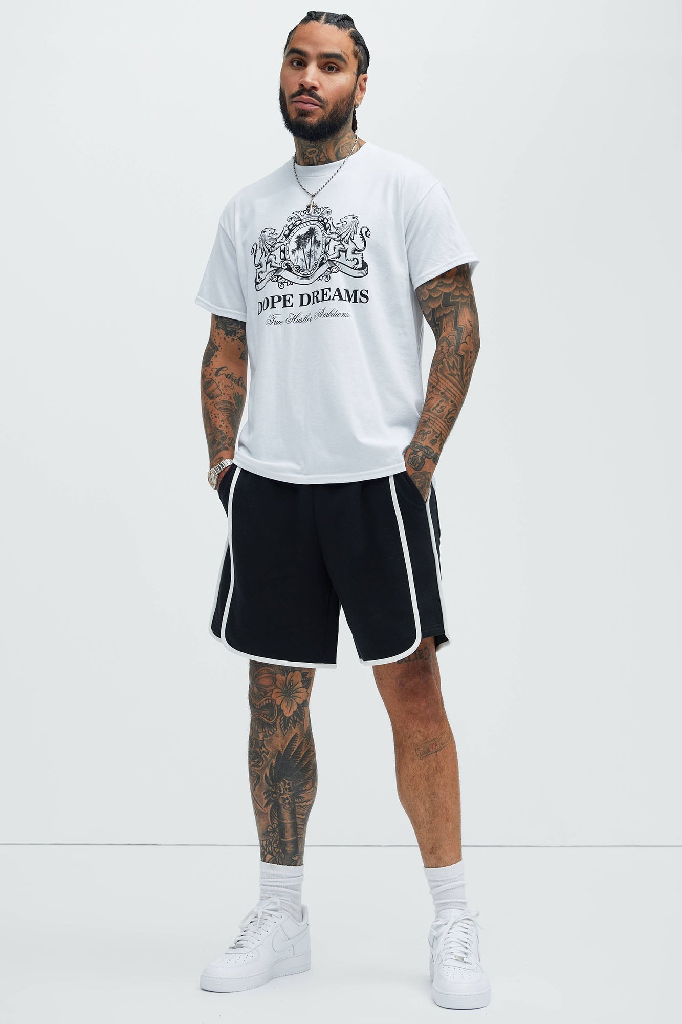 Tyson No Going Back Relaxed Shorts - Black