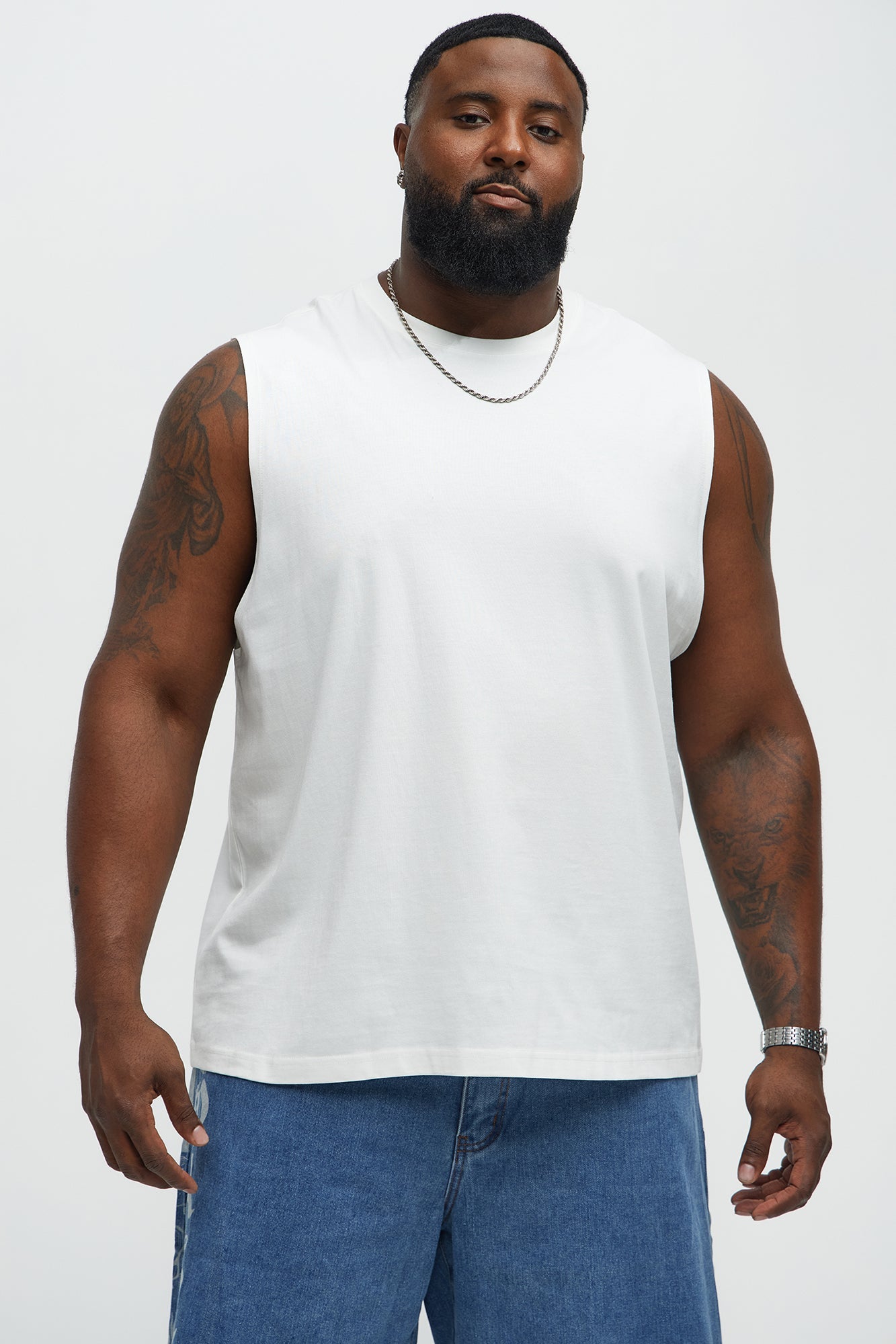 Forte Muscle Tee - White