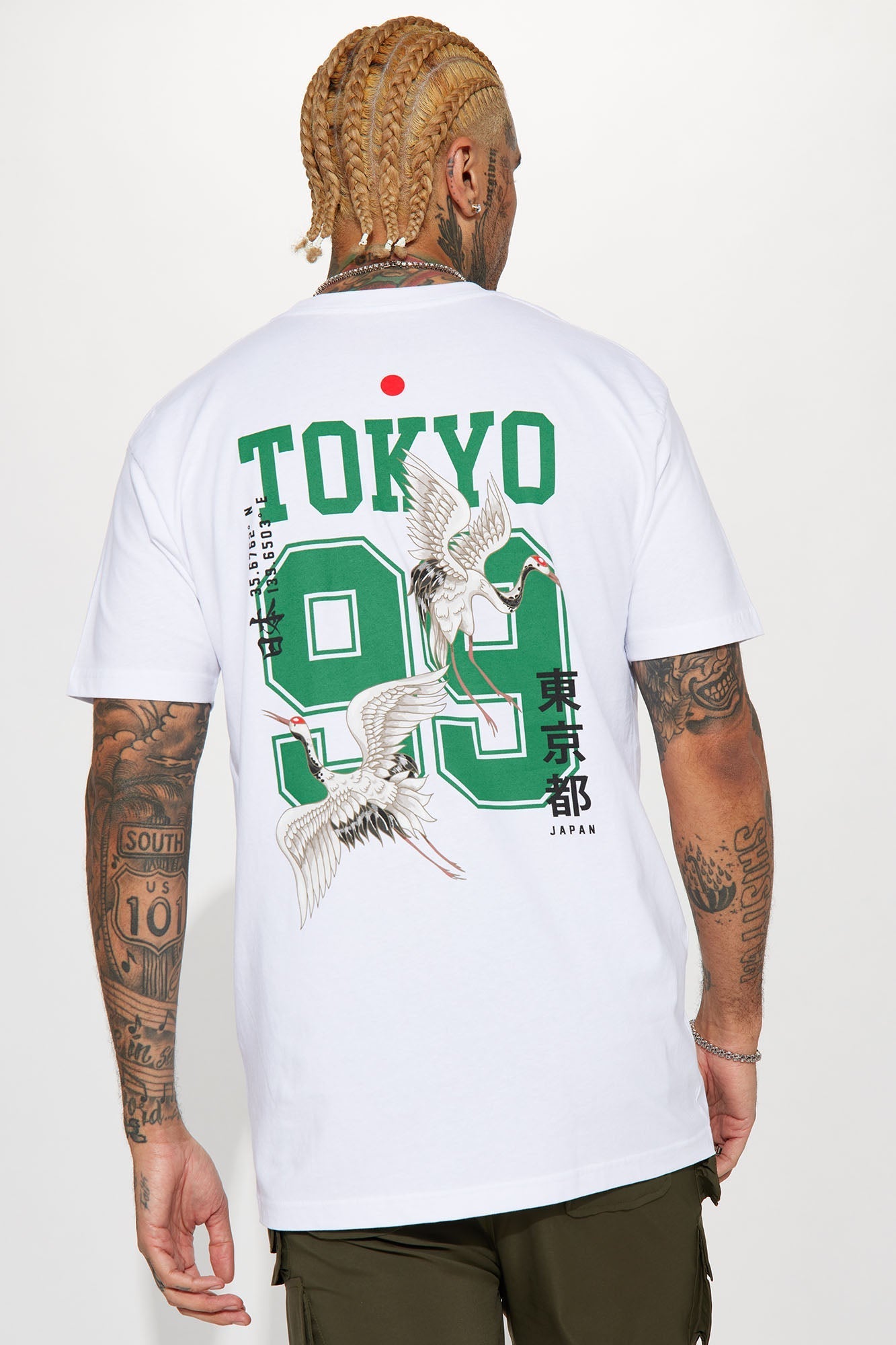 Tokyo 99 Short Sleeve Tee - White