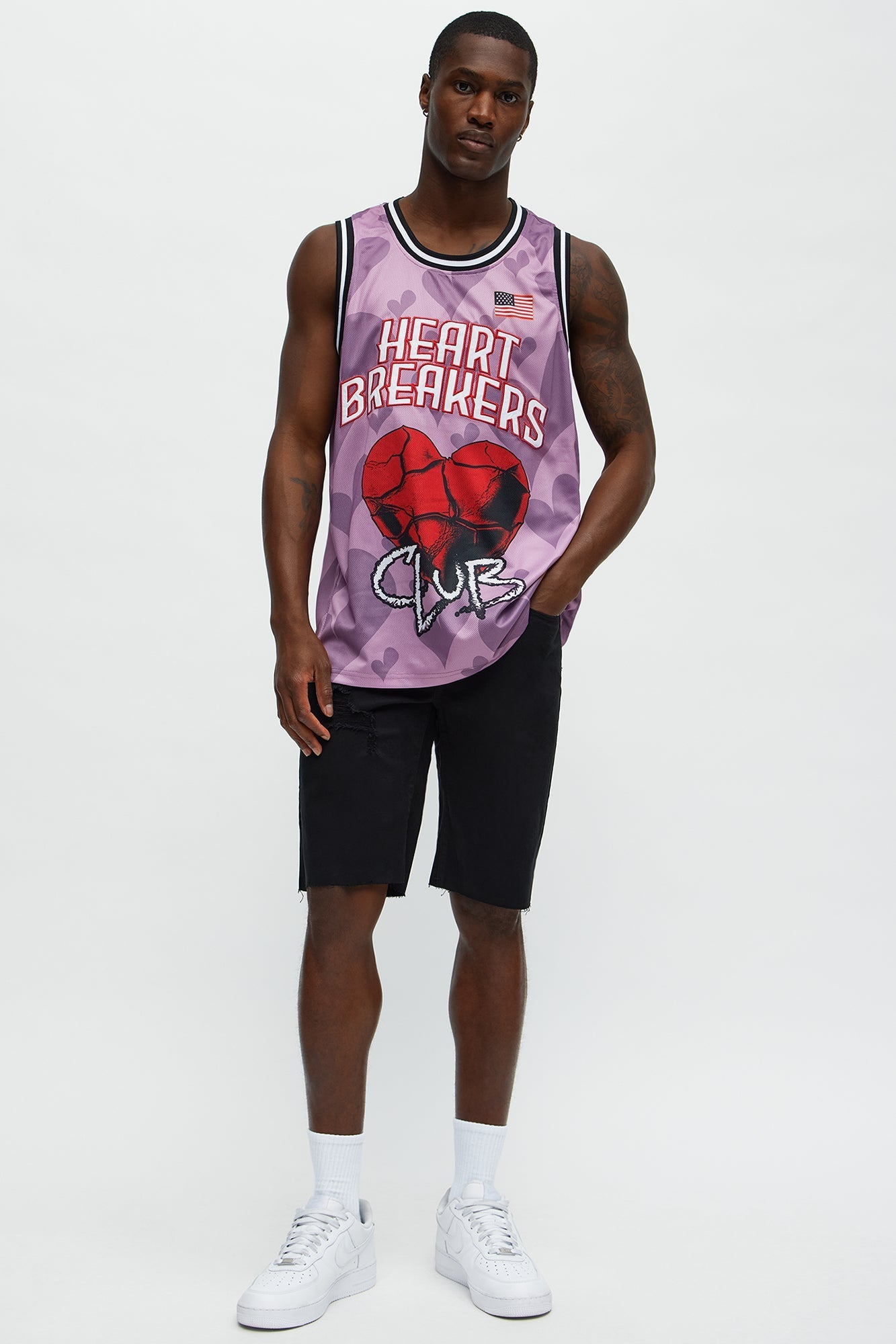 Earl Denim Shorts - Black