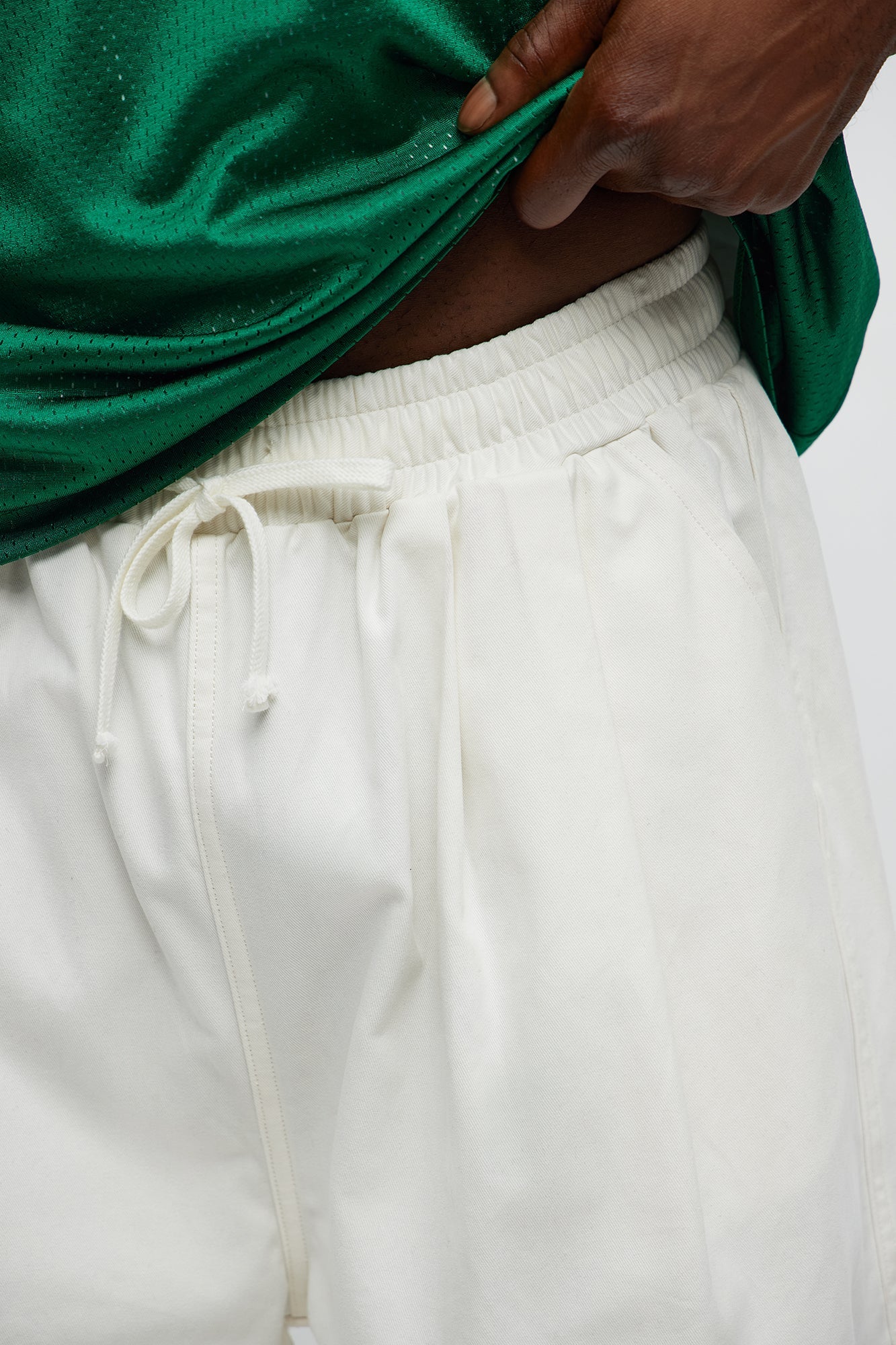 Baggy Damn Right Pants - Off White
