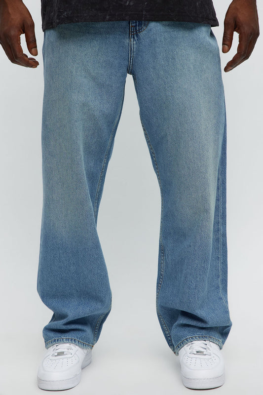 Baldwin Baggy Jeans - Medium Wash