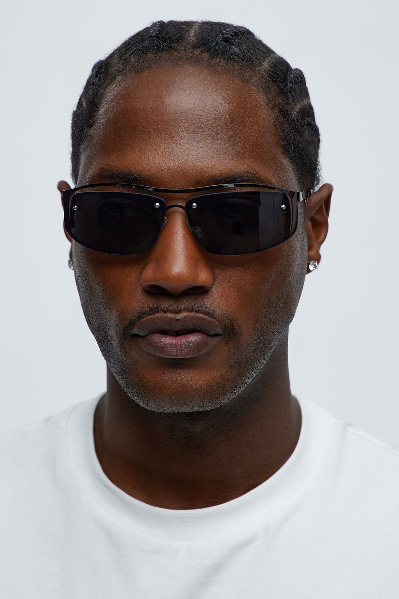 Squiggled Sunglasses - Black