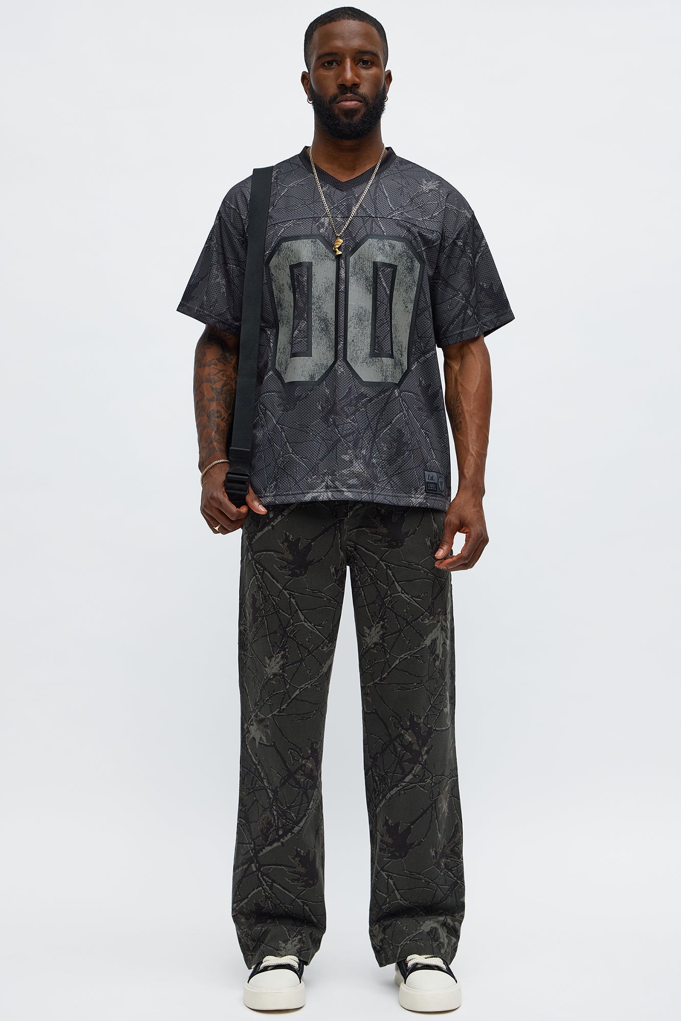 Straight Woodland Mirage Carpenter Pants - Black Wash