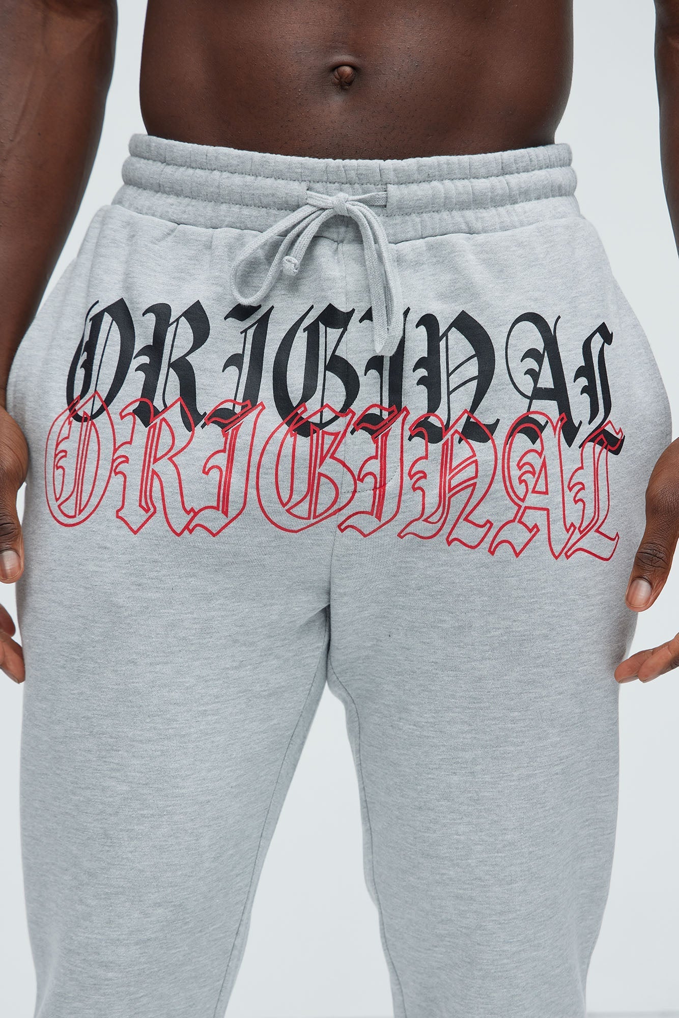 Tyson Original Skinny Flare Sweatpants - Heather Grey