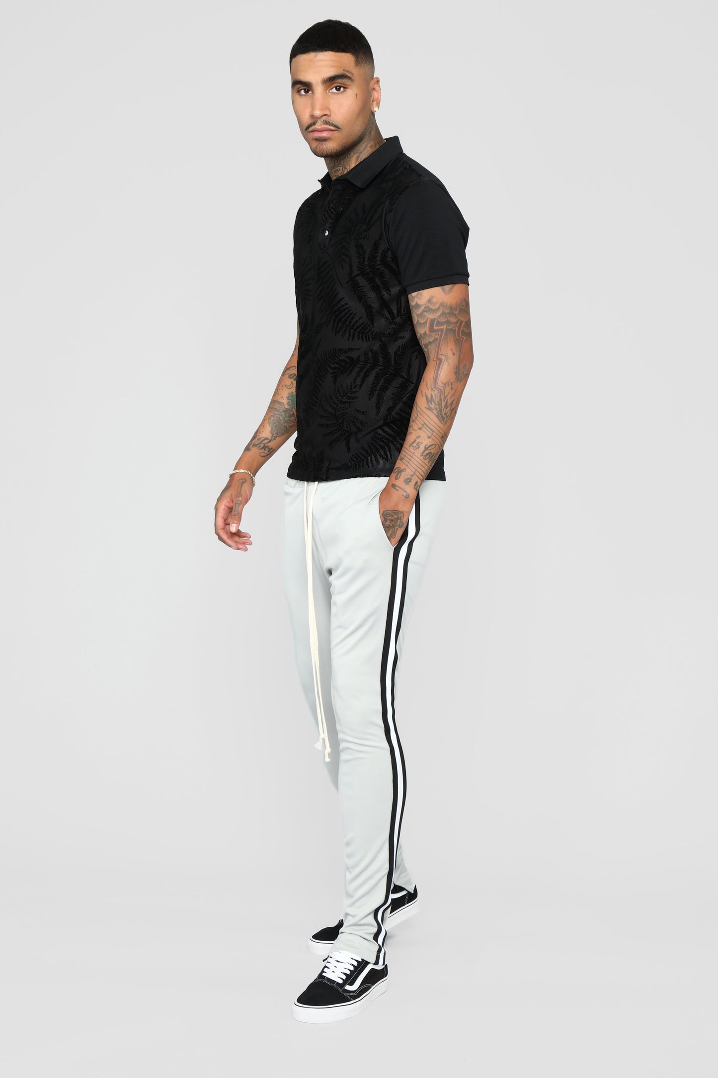 Breezy Short Sleeve Polo - Black