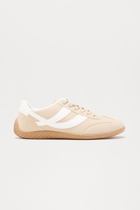 Fast Track Low Profile Sneaker - Beige
