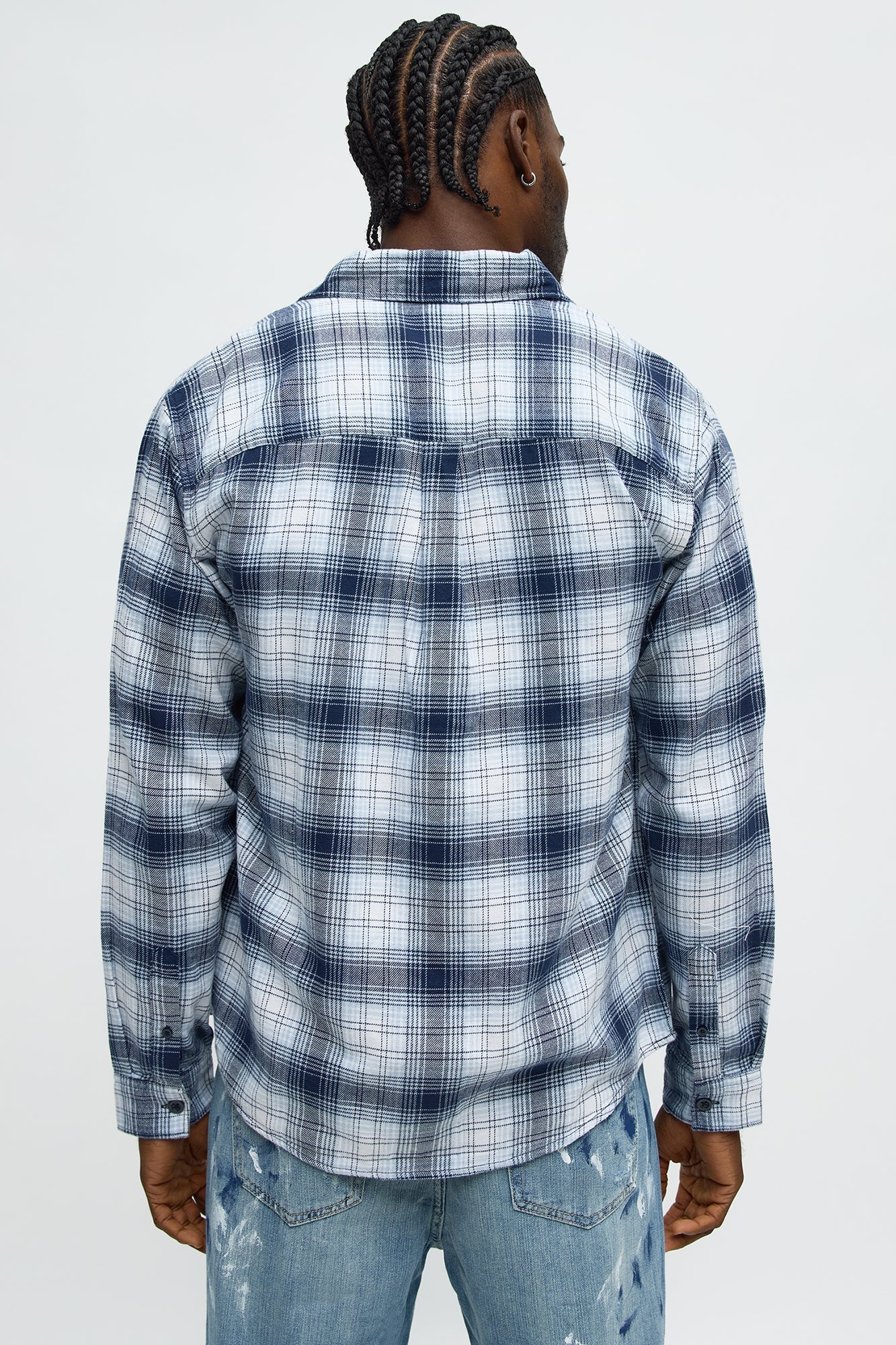 Alleghany Flannel Shirt - Blue/combo