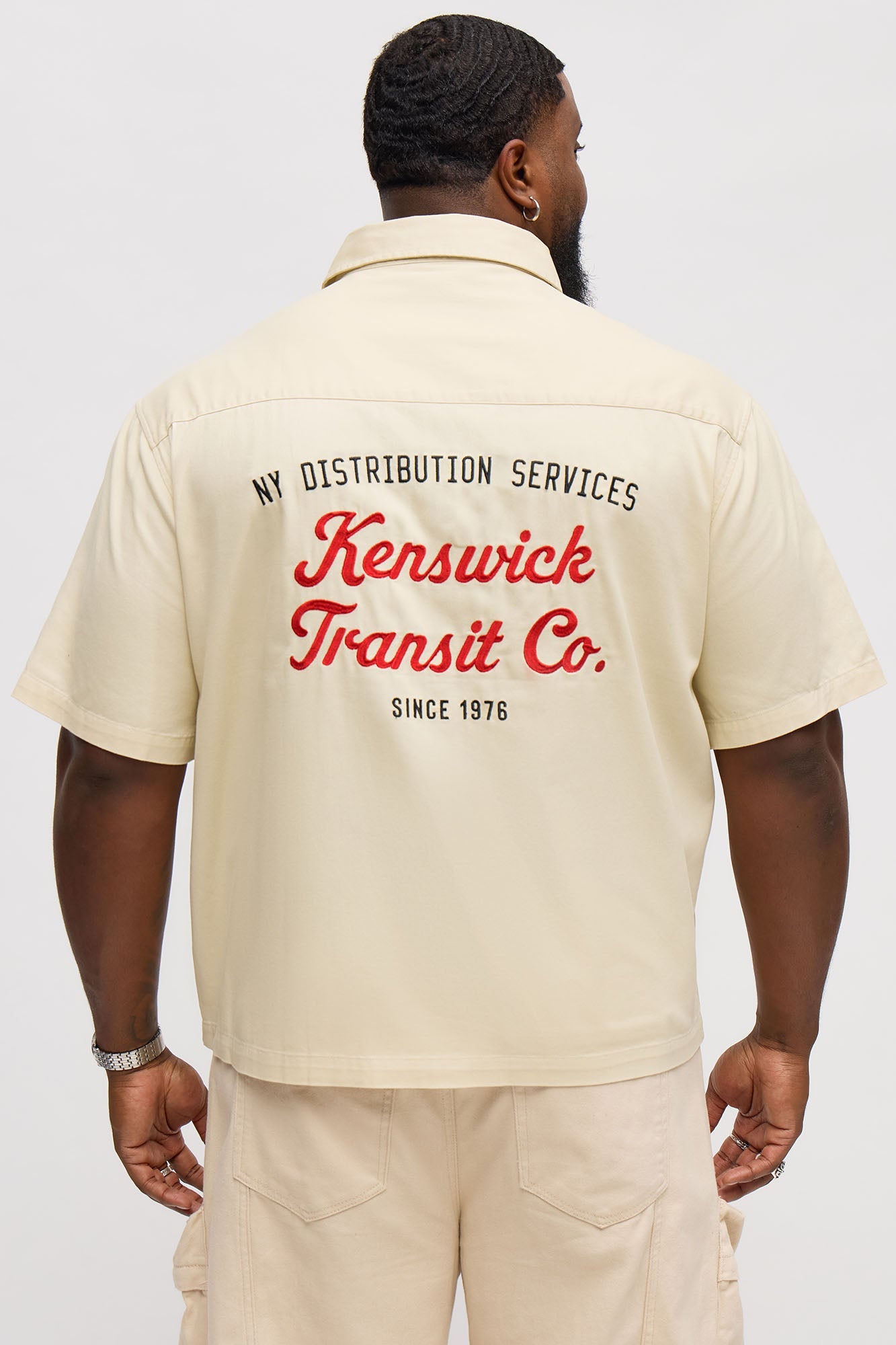 Kenswik Button Up Shirt - Tan