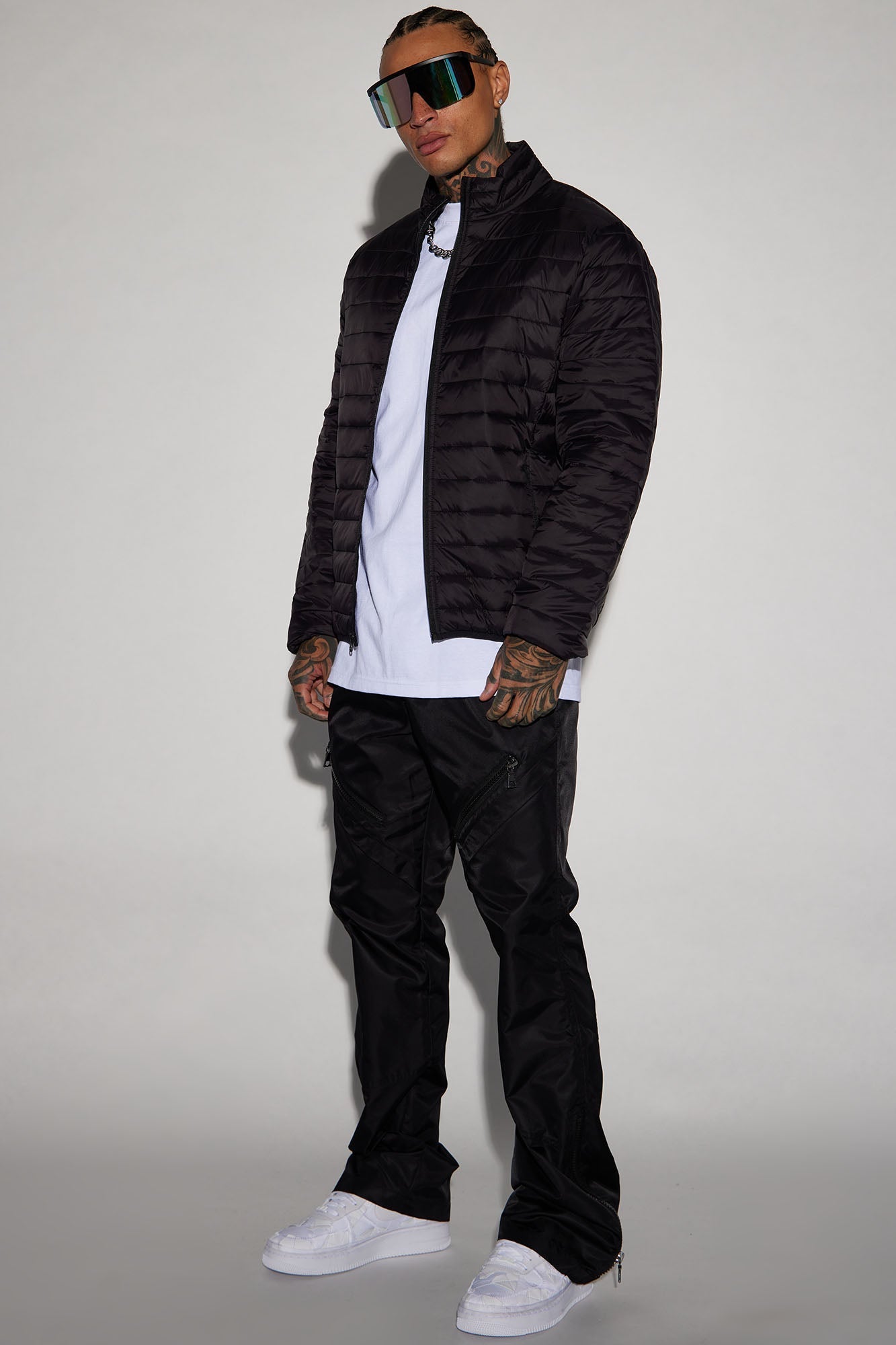Wesley Packable Puffer Jacket - Black