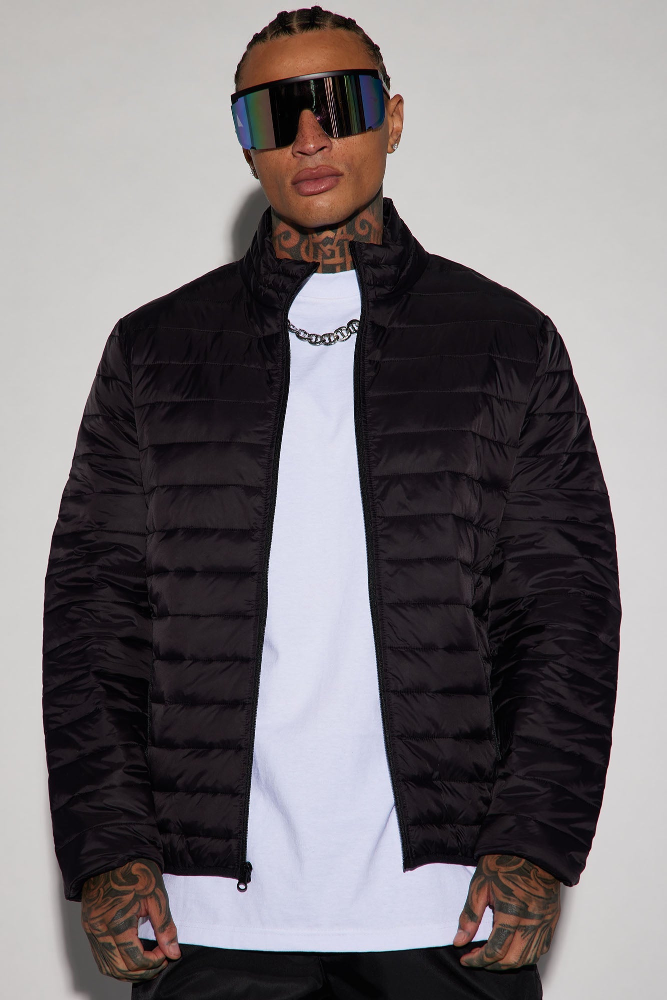 Wesley Packable Puffer Jacket - Black