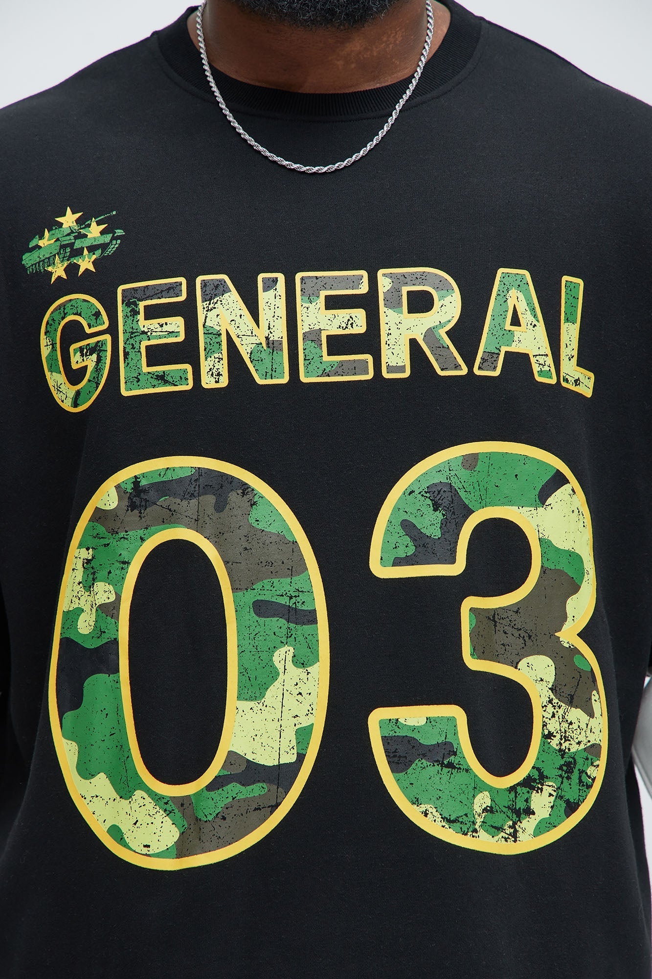 Tyson General Soldier Long Sleeve Tee - Black/combo