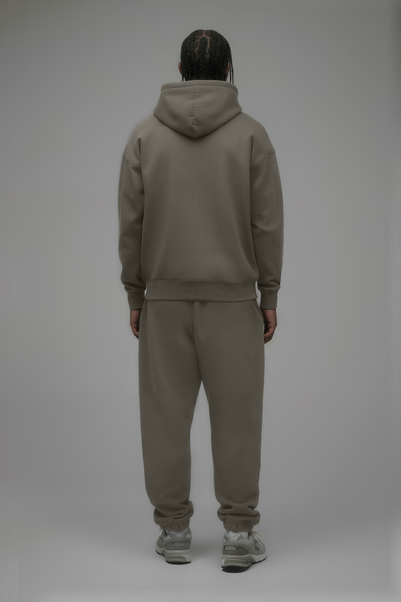 410 Oversized Hoodie - Moss Grey