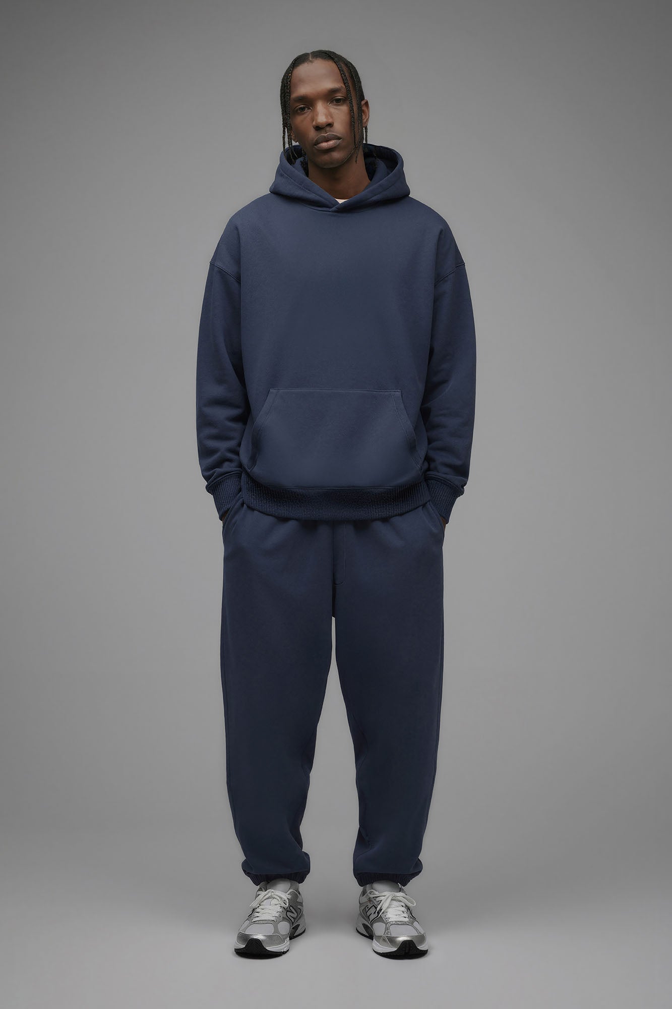 410 Oversized Hoodie - Navy