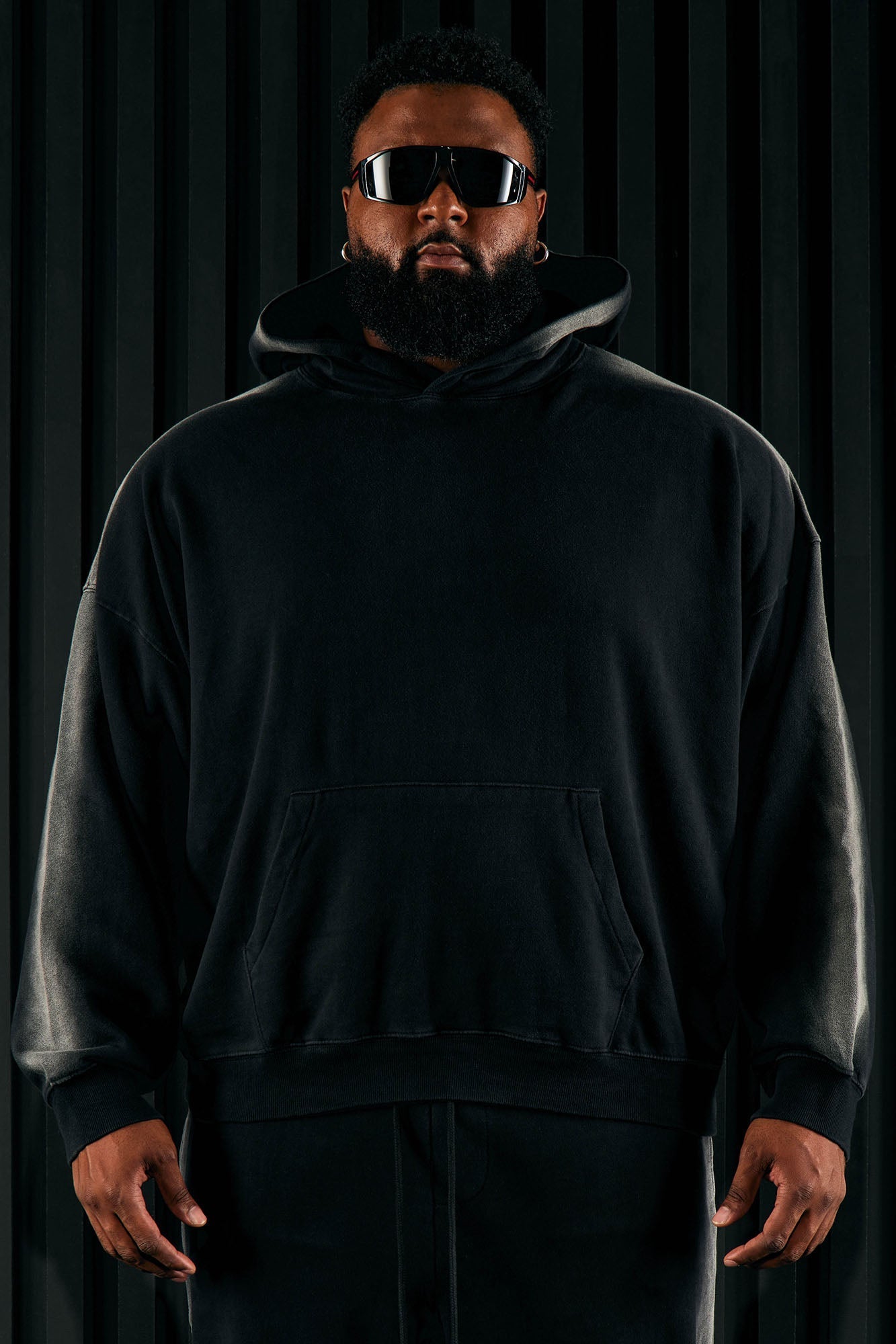 Tyson All You Oversize Hoodie - Black