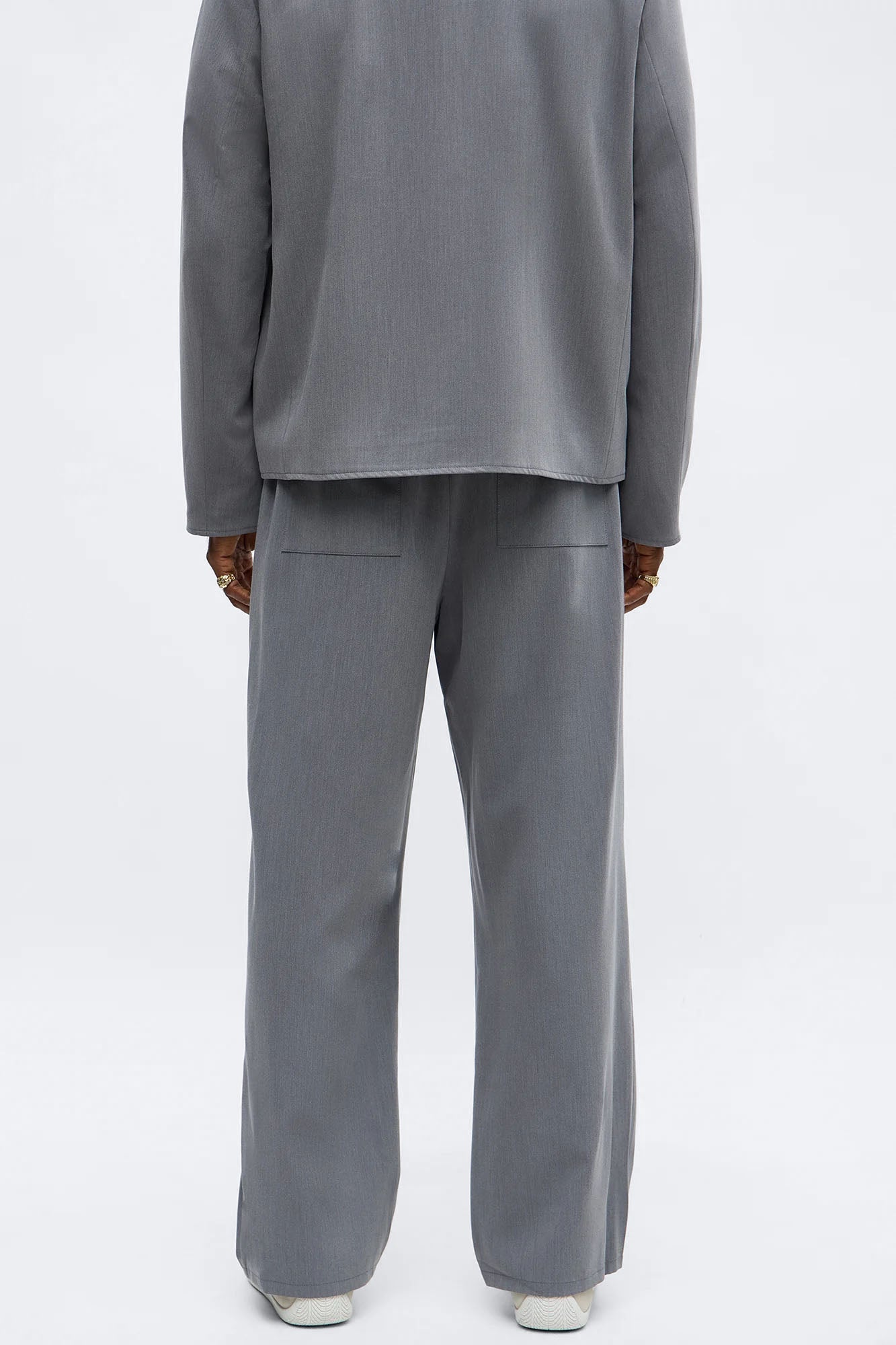 Baggy Erod Ewaist Pant - Grey