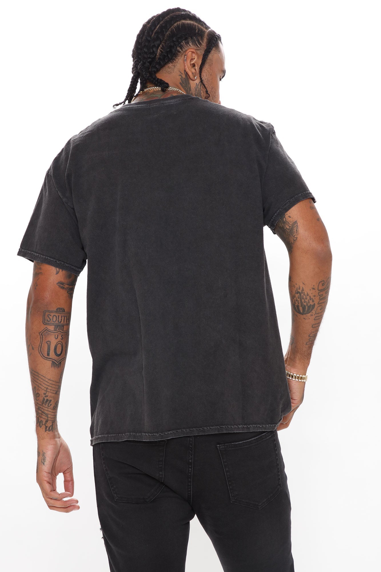 Aaliyah One In A Million Short Sleeve Tee - Black/combo