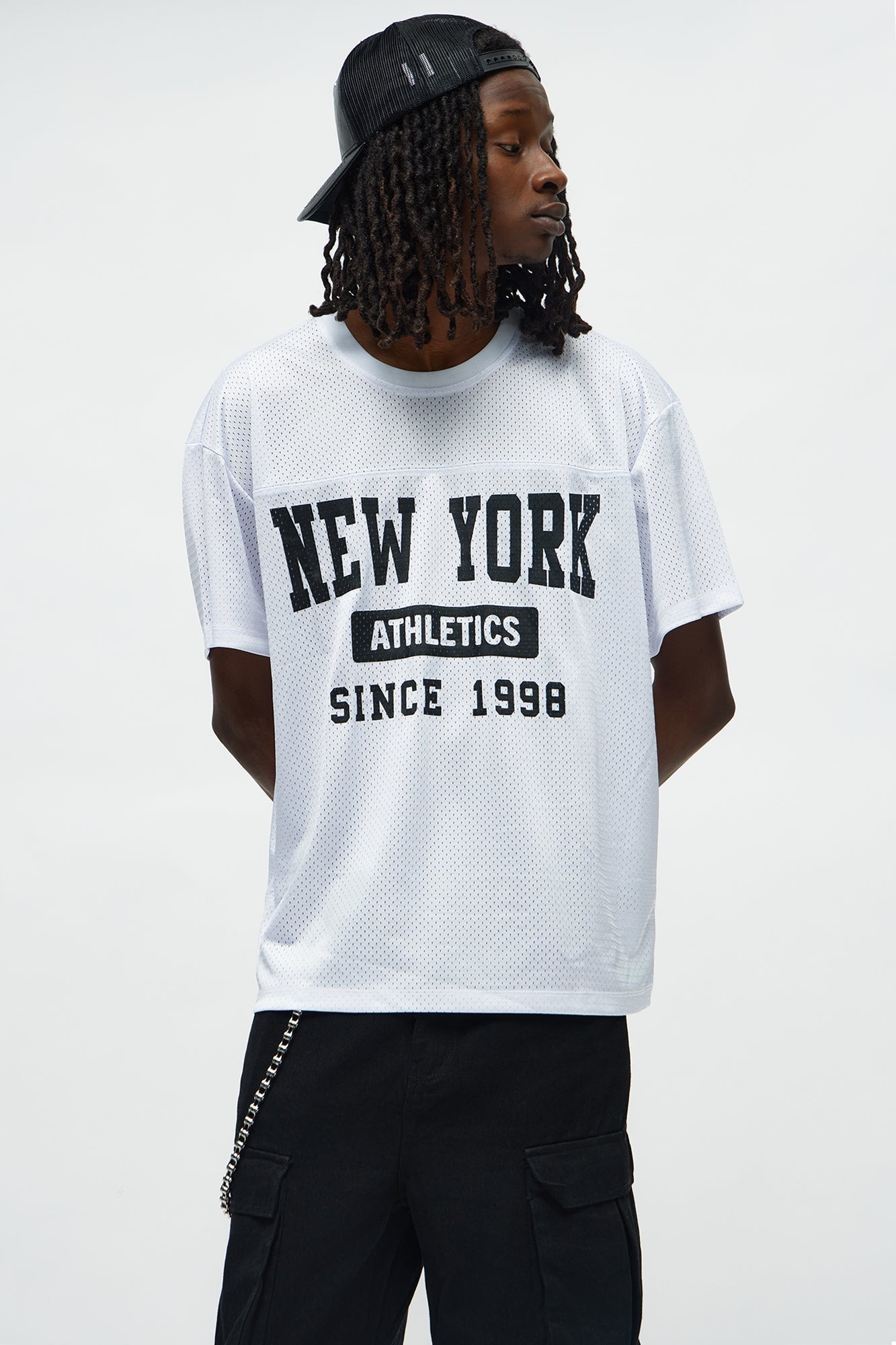 New York Jersey Tee - White