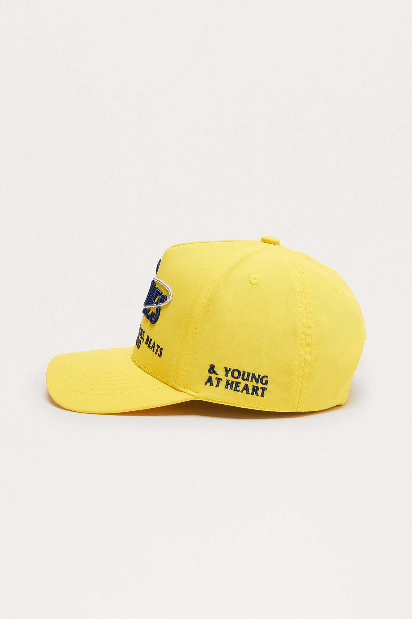 Creatives Nylon Structured Snapback Hat - Yellow