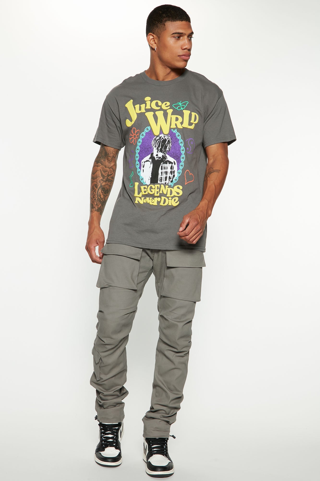 All Good Slim Cargo Pants - Charcoal