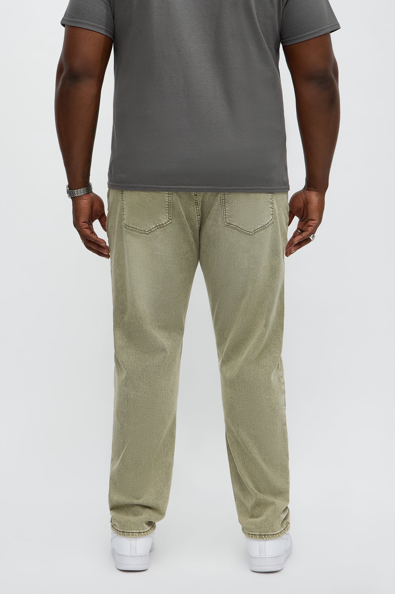 Mercer Slim Stretch Jean - Olive