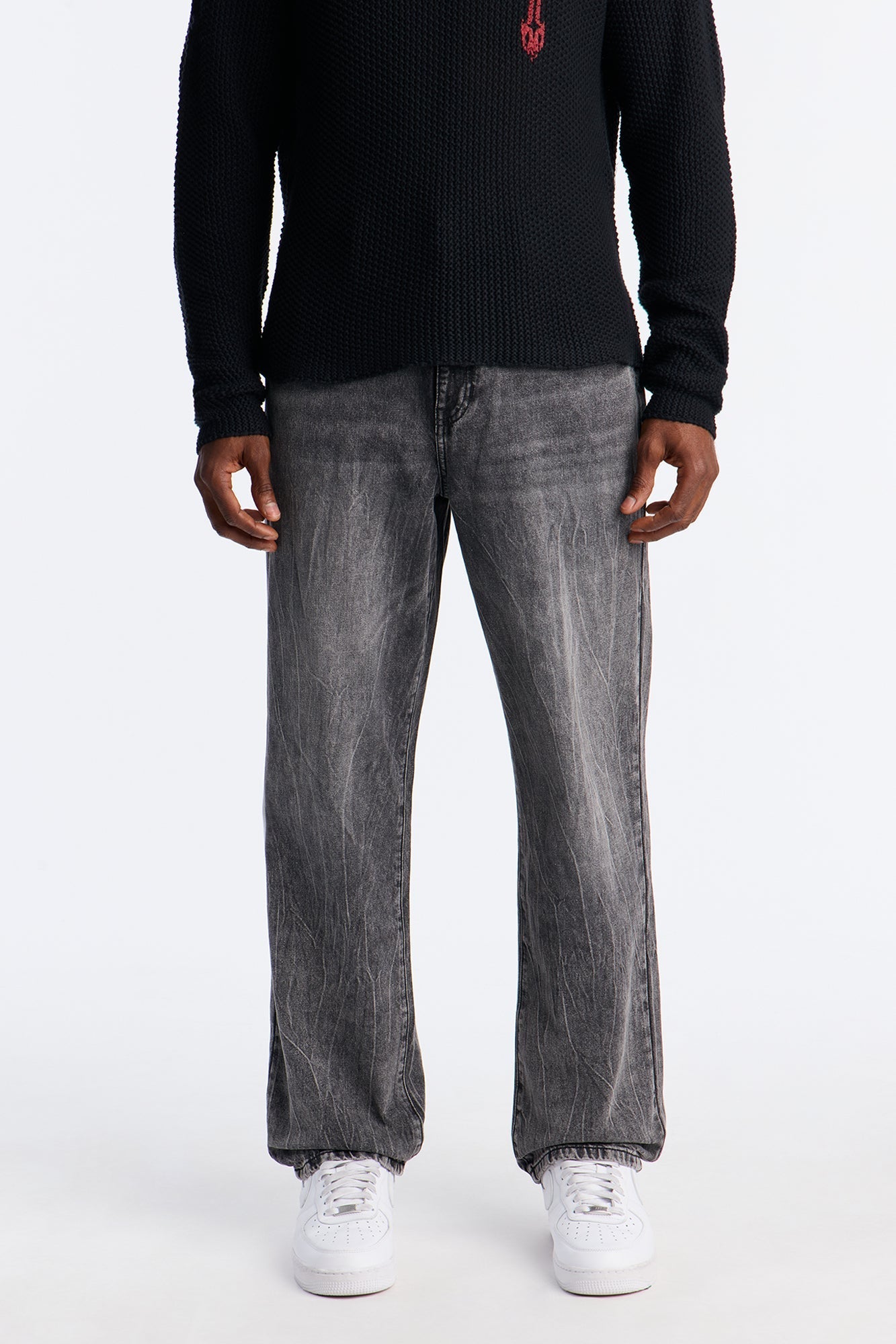 Straight Sleep In Jean - Black Wash