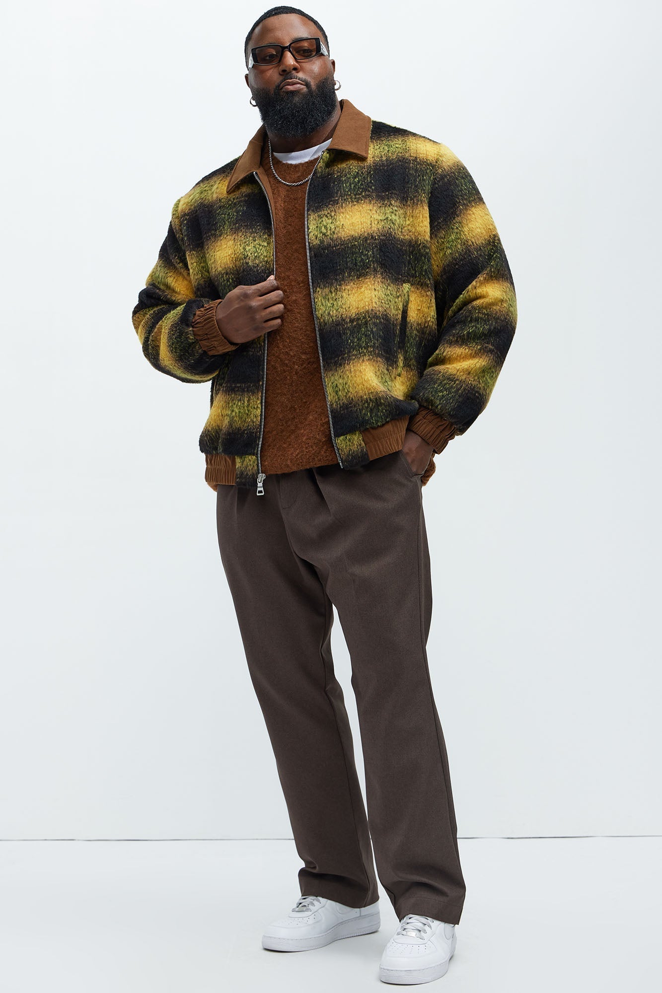 A Trip Outside Mohair Jacket - Brown