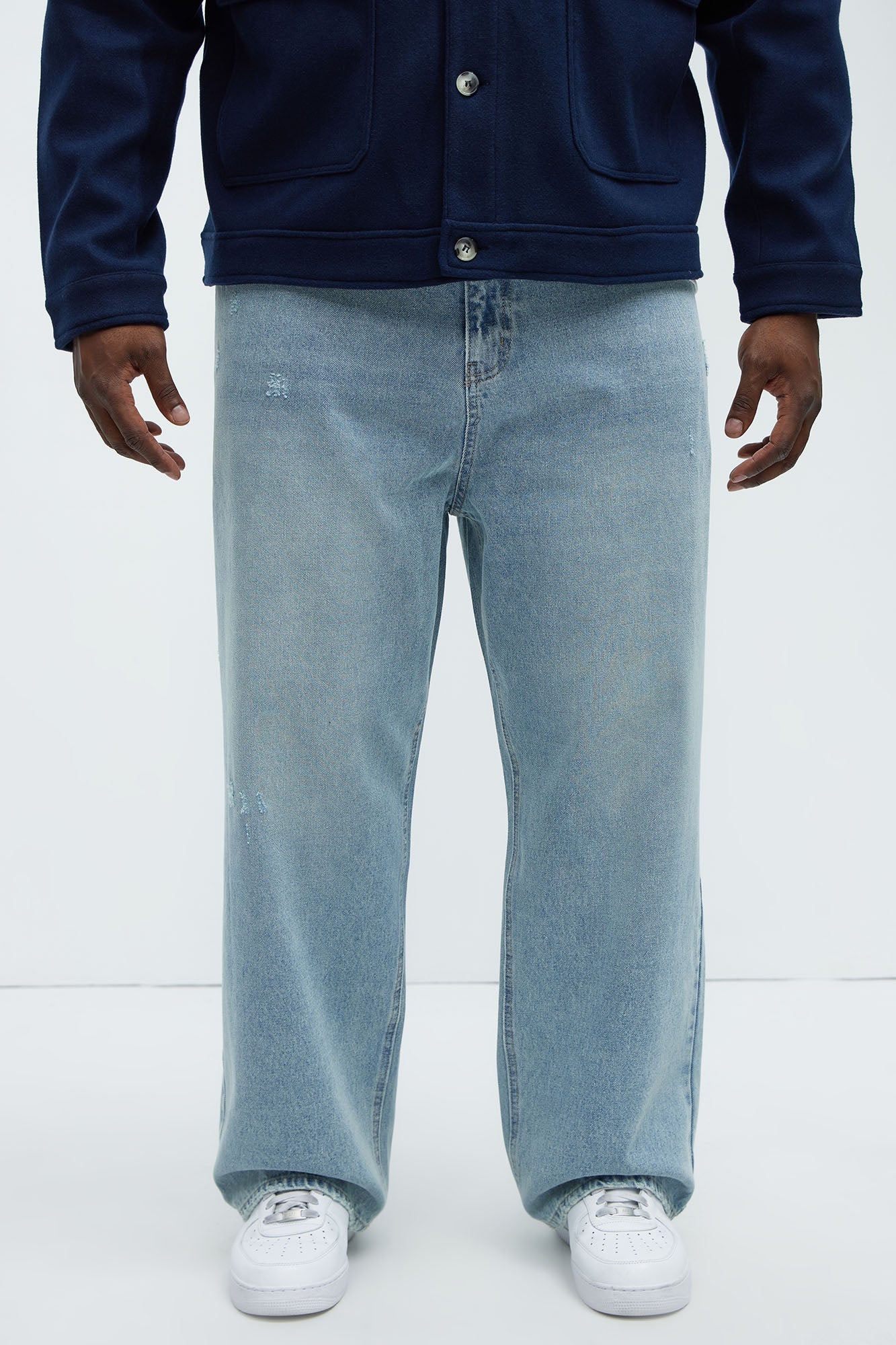 Vaughn Baggy Jeans - Light Wash