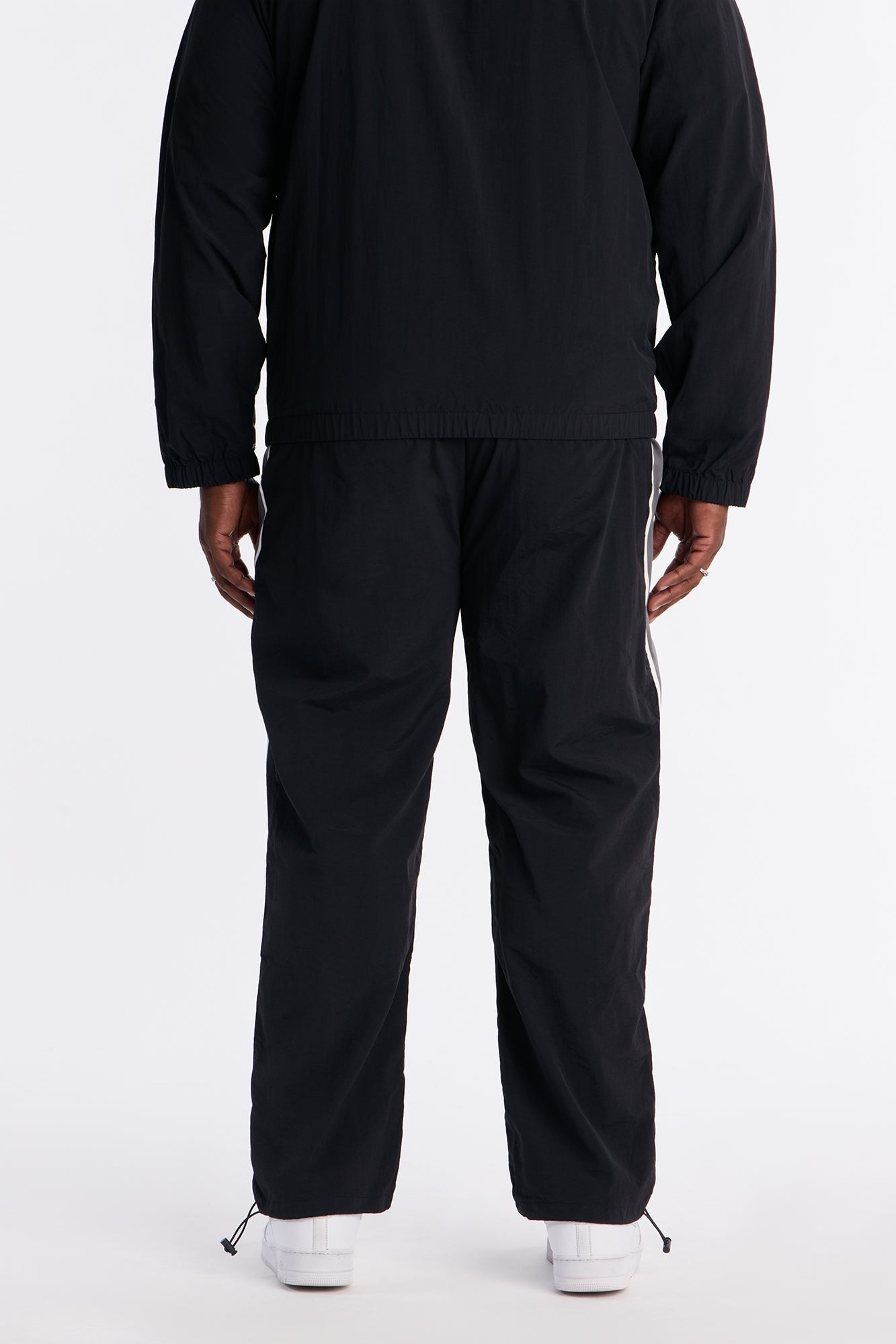 Straight Prep The Field Color Block Nylon Pant - Black/combo