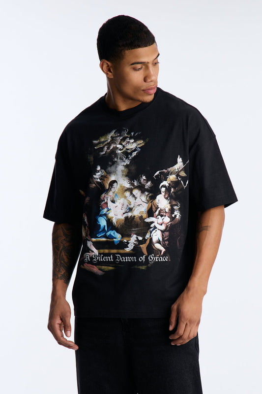 Birth Of The Son Short Sleeve Tee - Black