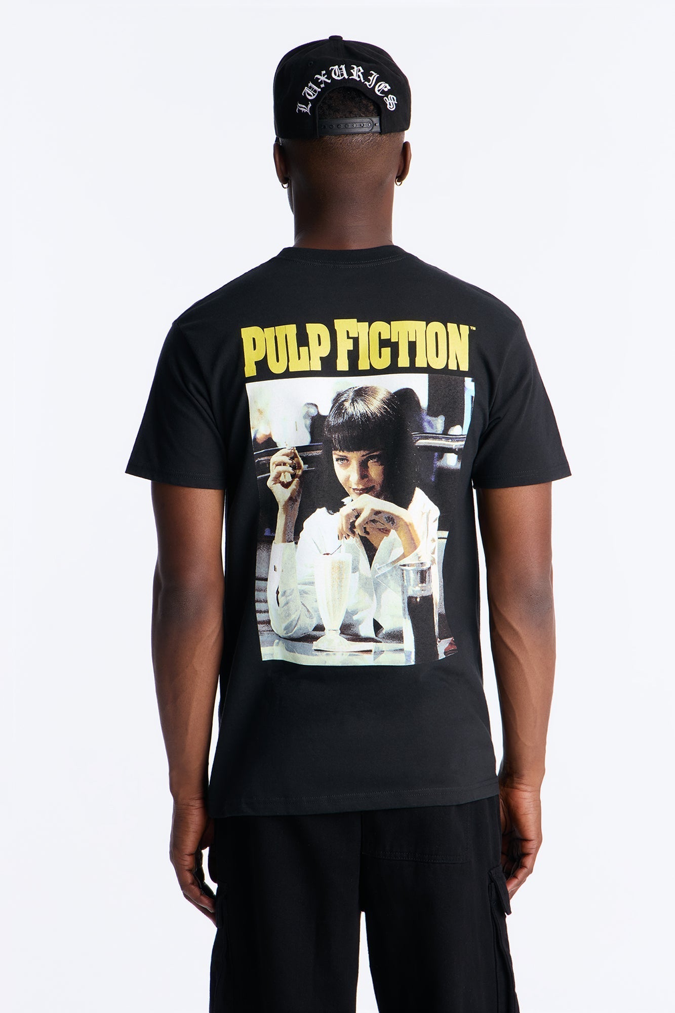 Pulp Fiction $5 Smoothie Short Sleeve Tee - Black