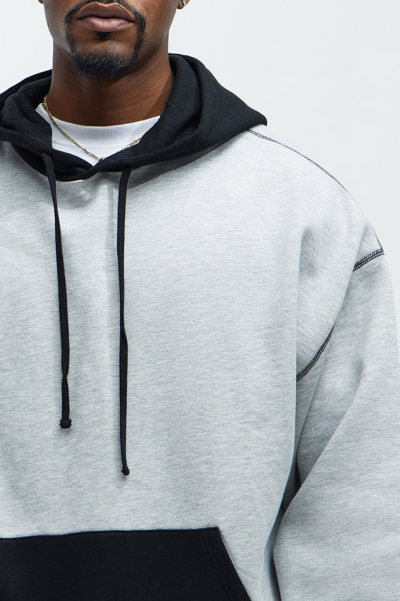 Tyson Now You See Me Hoodie - Grey/combo