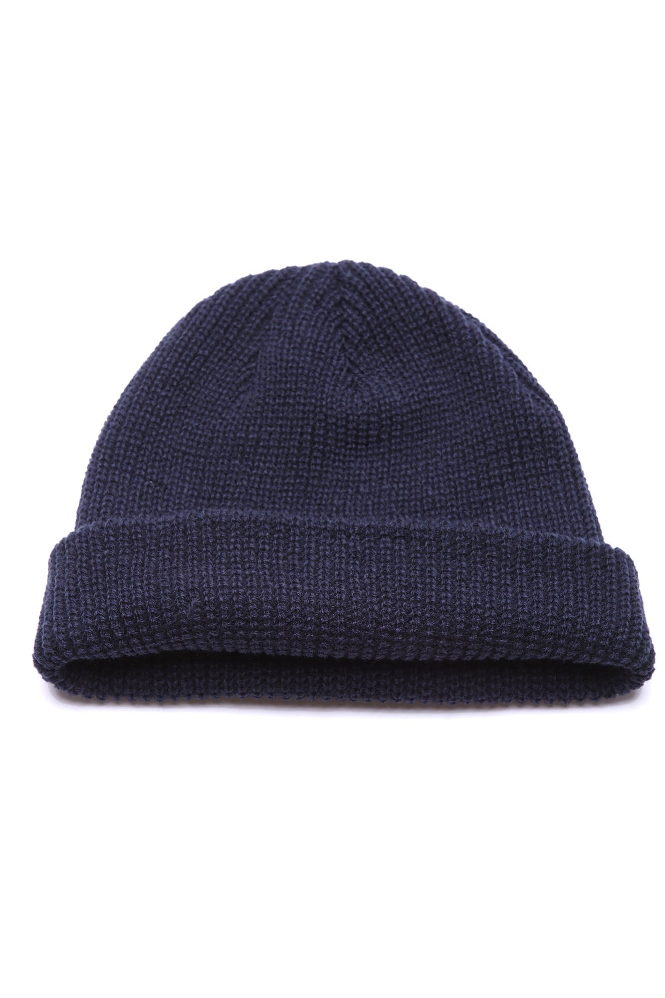 Ribbed Beanie - Navy