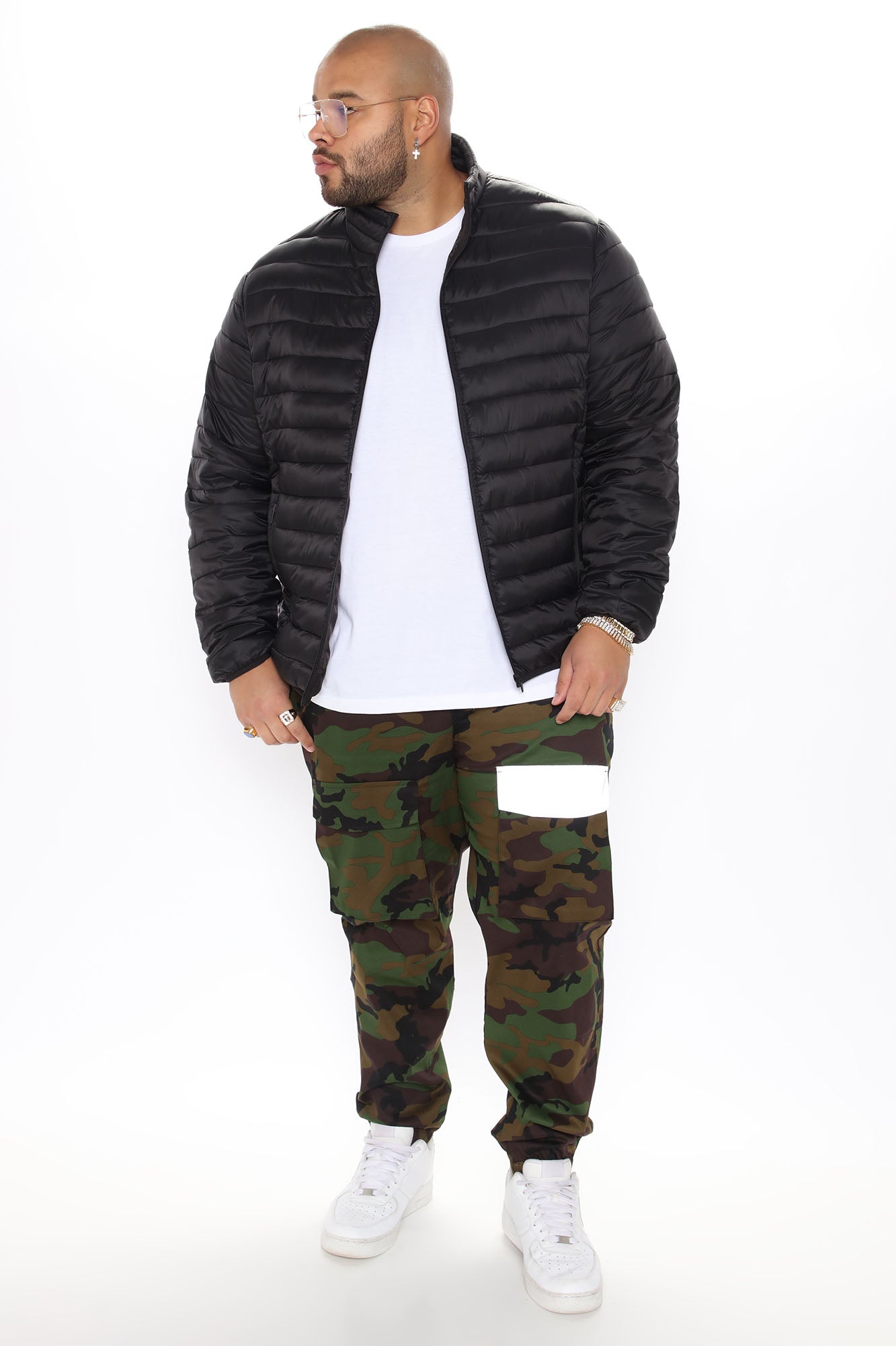 Wesley Packable Puffer Jacket - Black