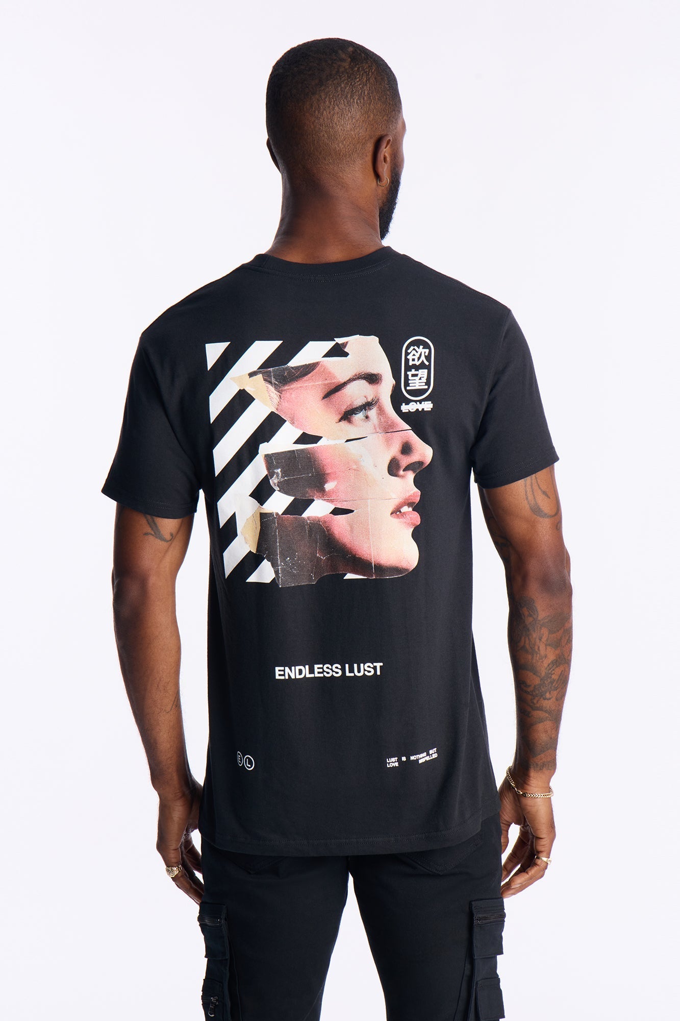 Endless Love Awaits Short Sleeve Tee - Black