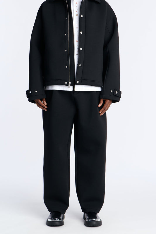 The Baggy Arclight Interlock Trouser - Black