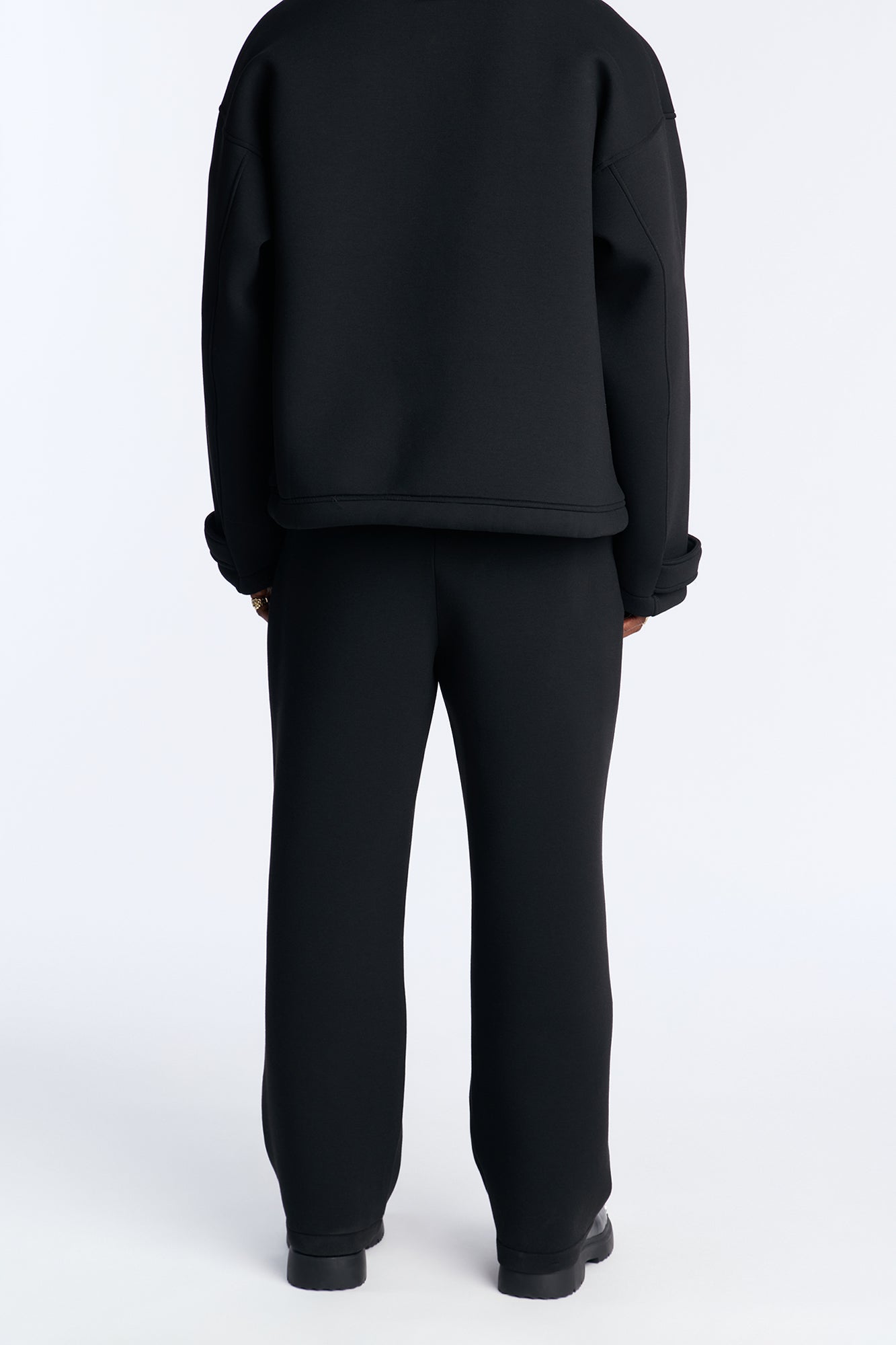 The Baggy Arclight Interlock Trouser - Black