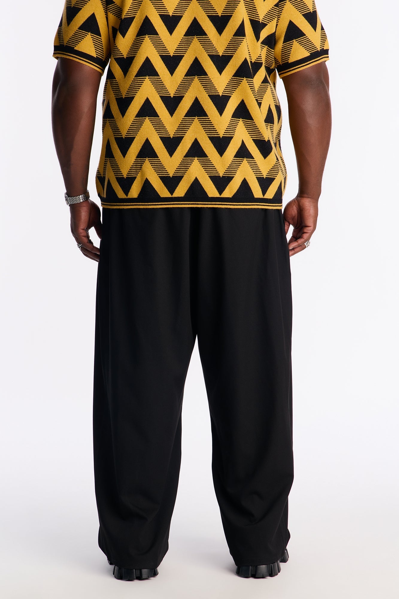 Baggy Grier Flow Pant - Black