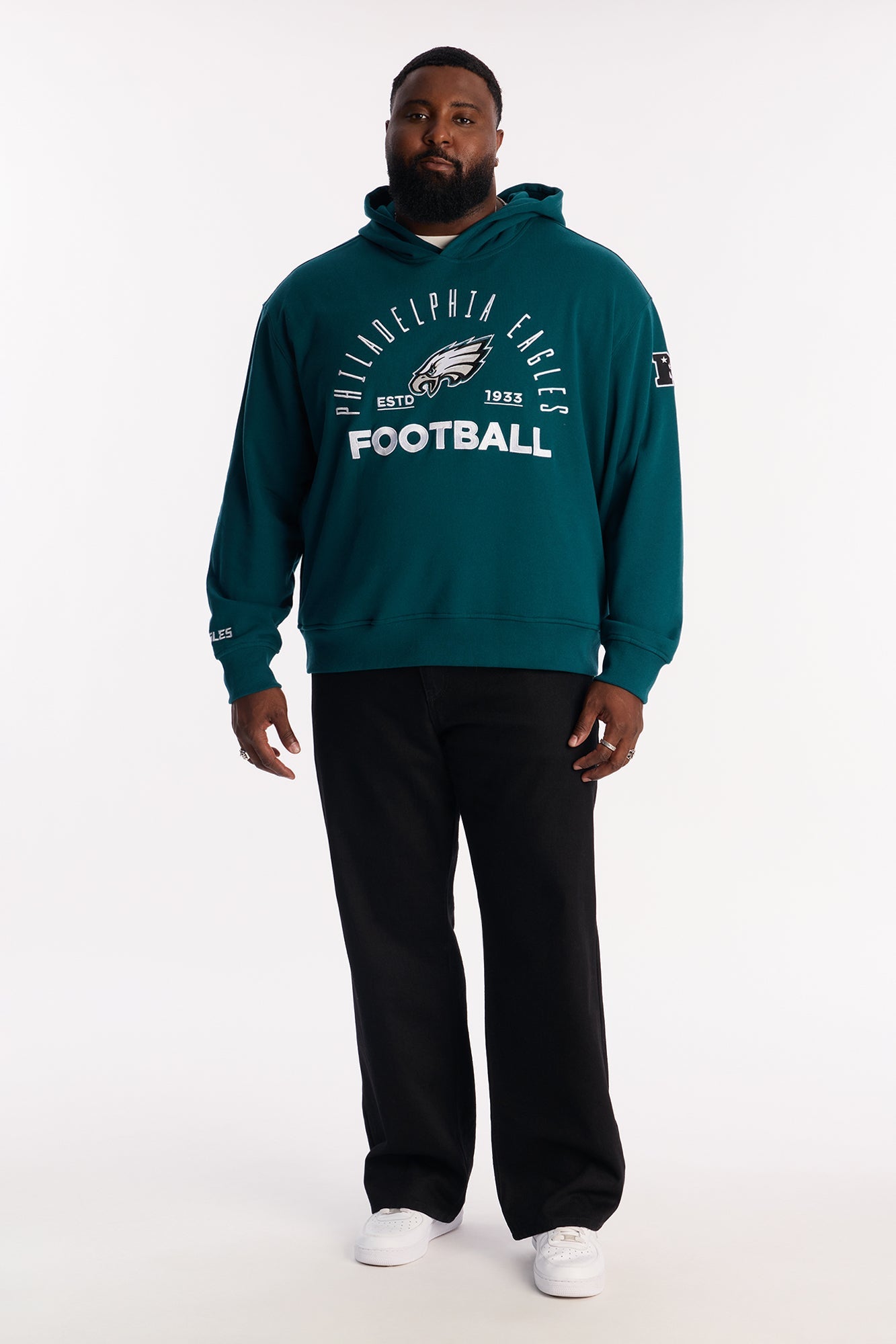Eagles Barrel Roll Oversized Hoodie - Green