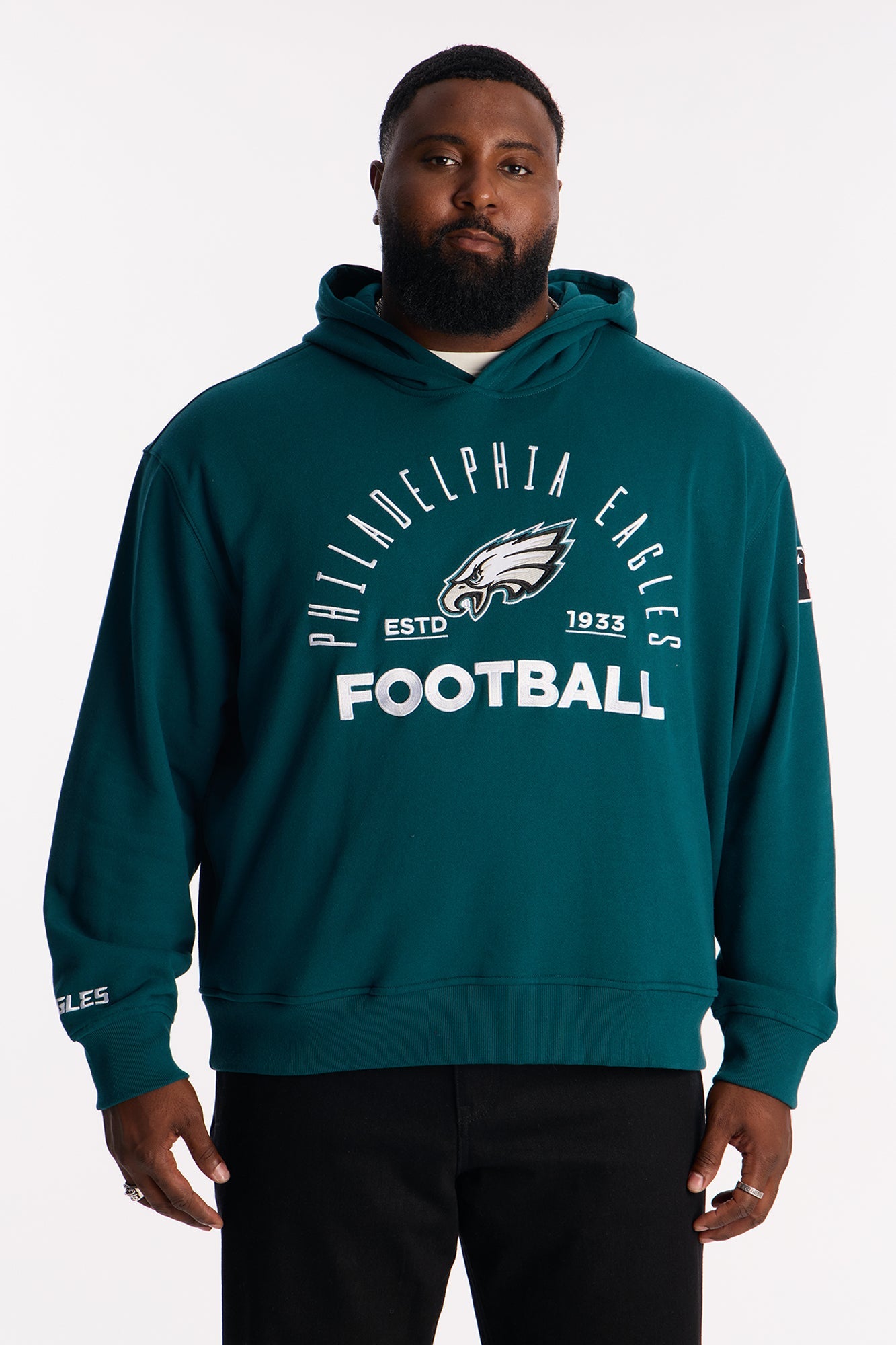 Eagles Barrel Roll Oversized Hoodie - Green